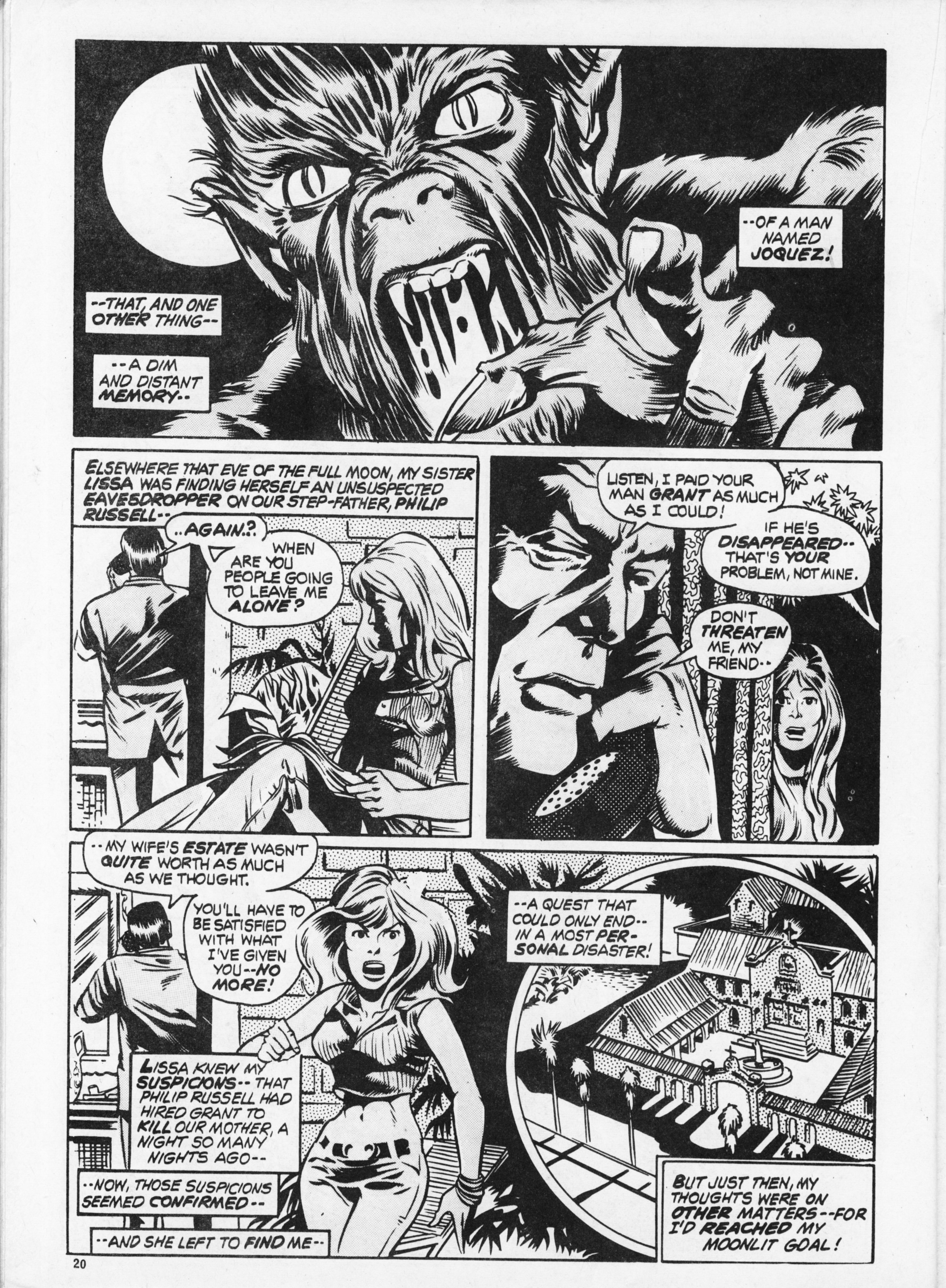 Read online Dracula Lives (1974) comic -  Issue #14 - 20