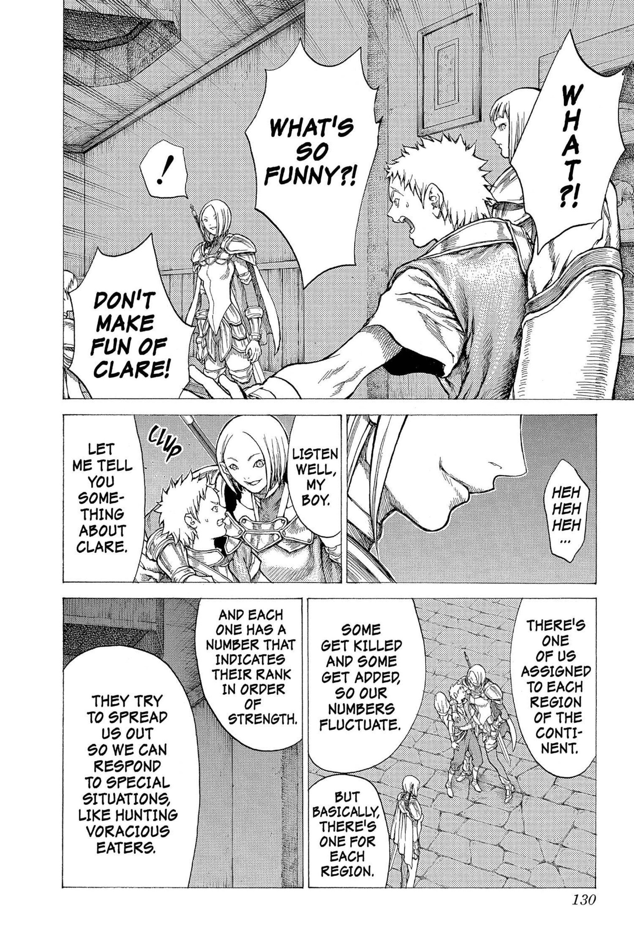 Read online Claymore comic -  Issue #5 - 117