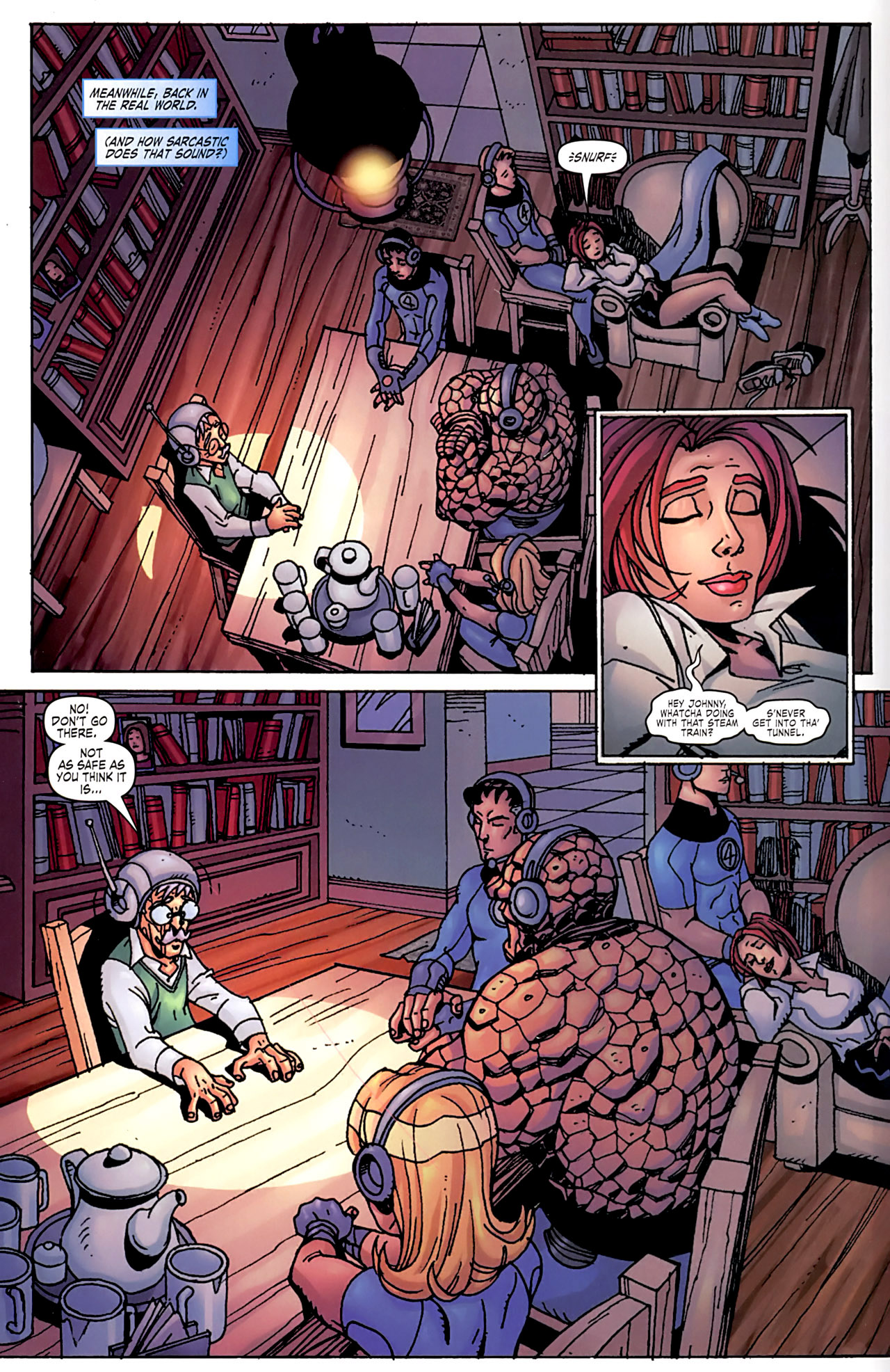 Read online Fantastic Four: True Story comic -  Issue #2 - 10