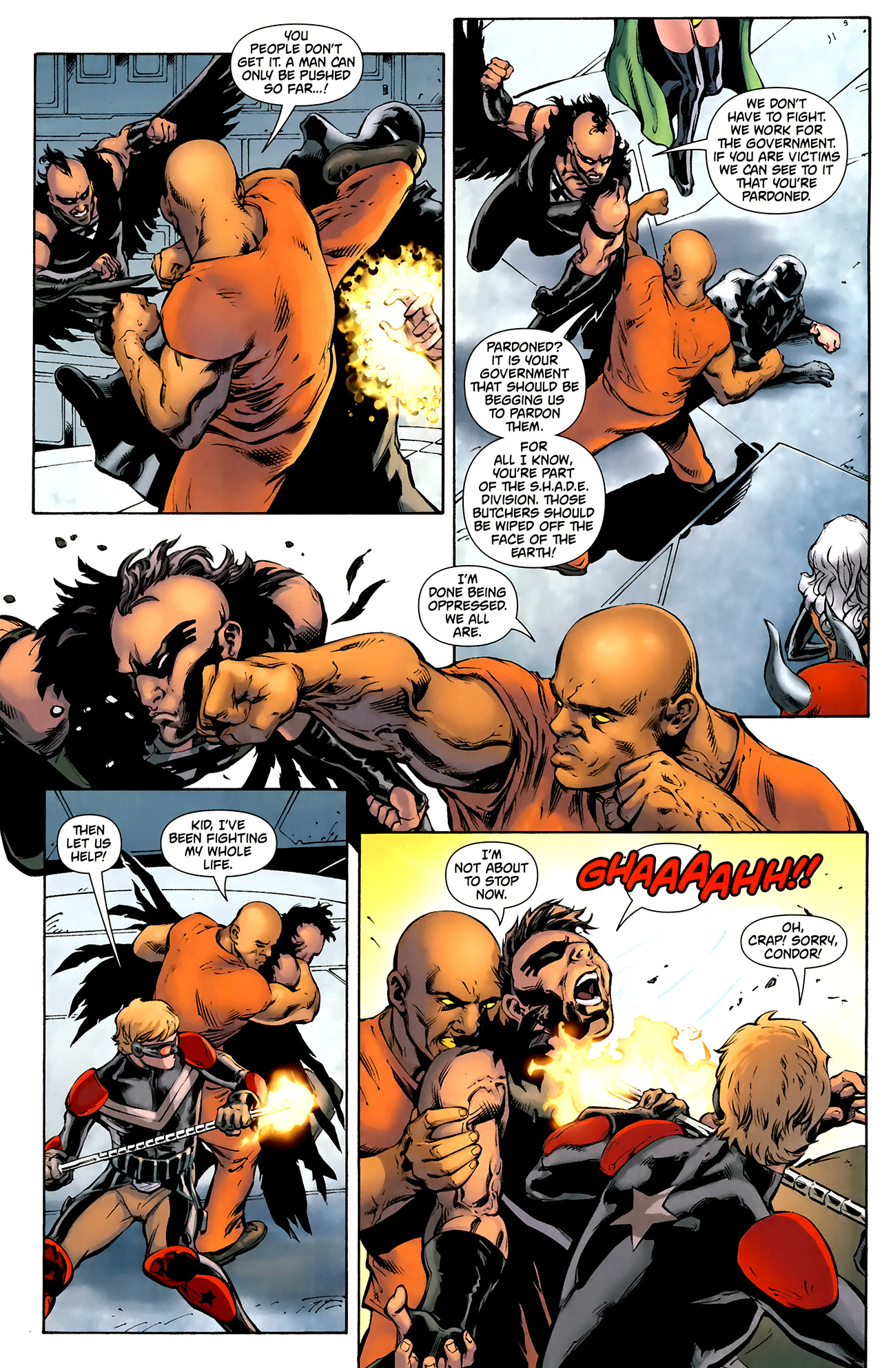 Read online Freedom Fighters (2010) comic -  Issue #5 - 5