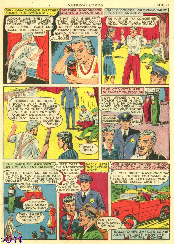 Read online National Comics comic -  Issue #18 - 23