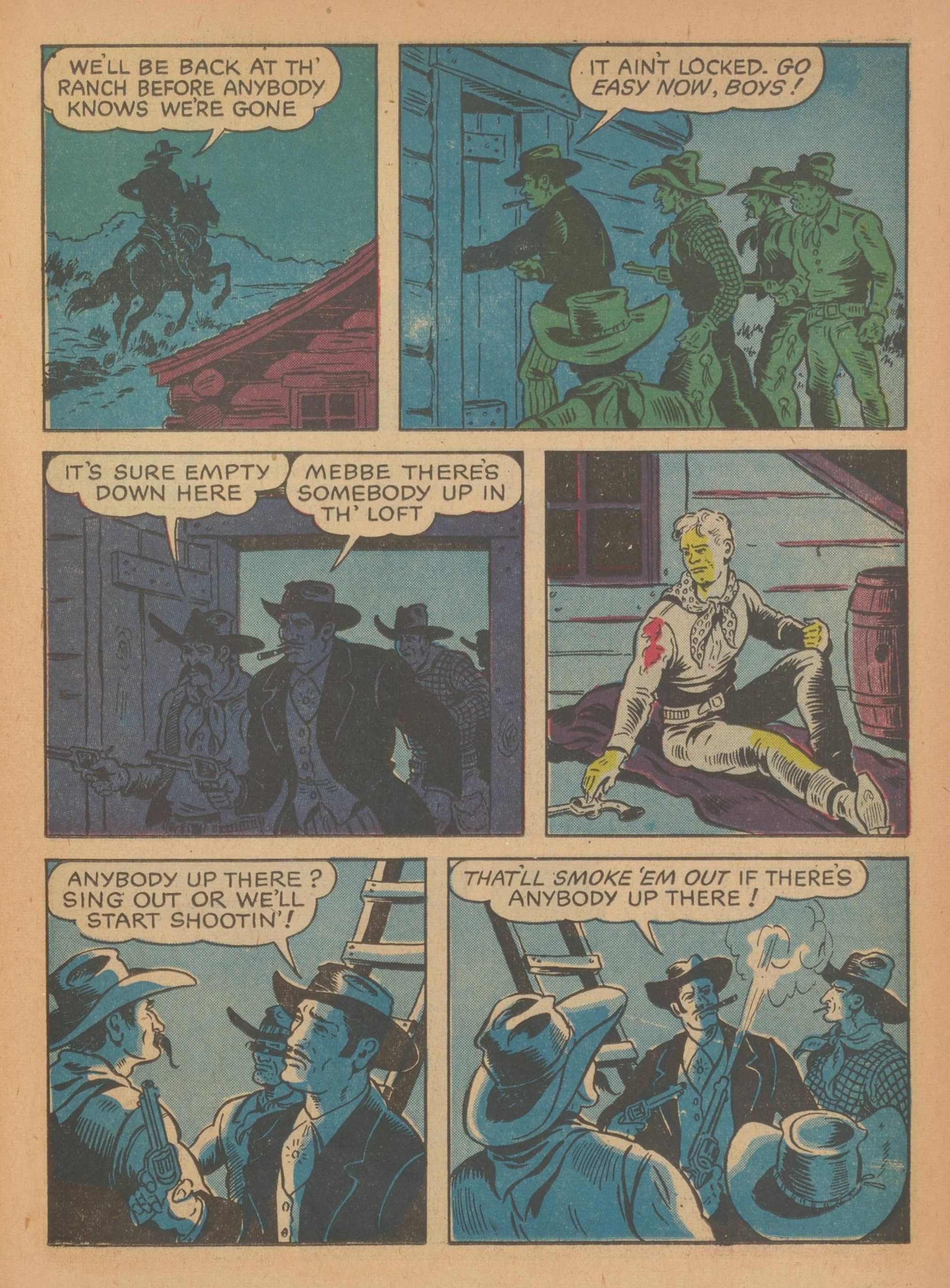 Read online Gene Autry Comics comic -  Issue #4 - 19