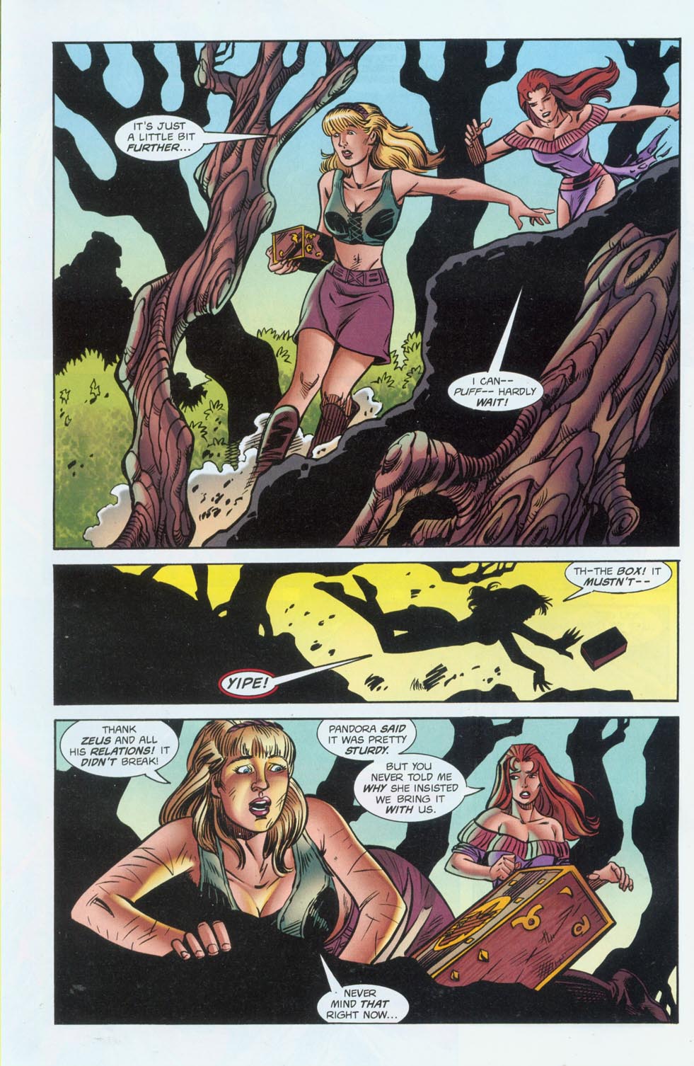 Read online Xena: Warrior Princess vs Callisto comic -  Issue #3 - 8