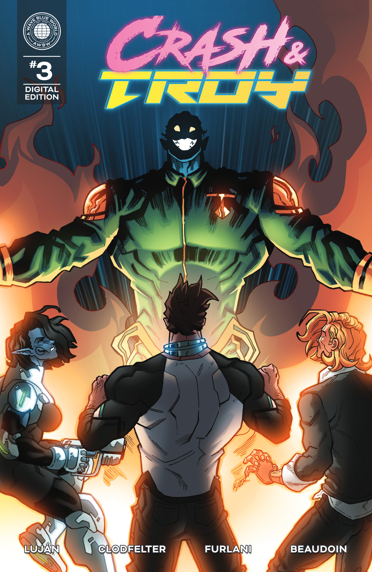 Read online Crash and Troy comic -  Issue #3 - 1