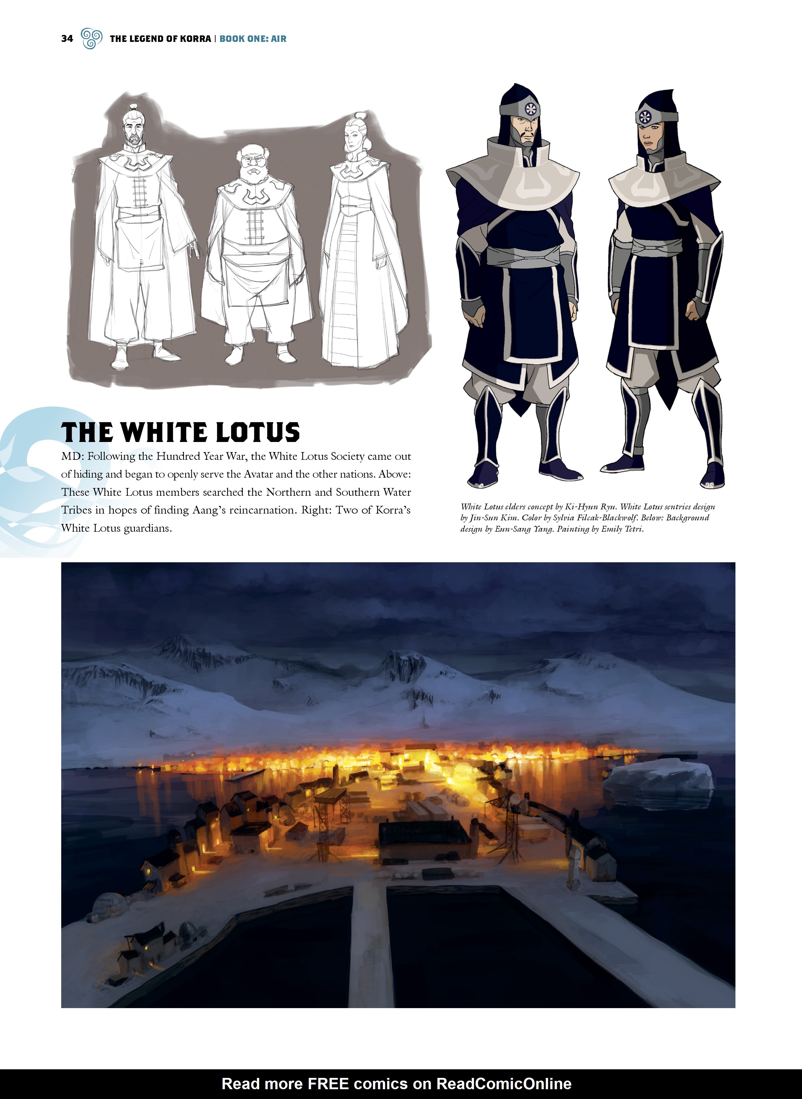 Read online The Legend of Korra: The Art of the Animated Series comic -  Issue # TPB 1 - 32