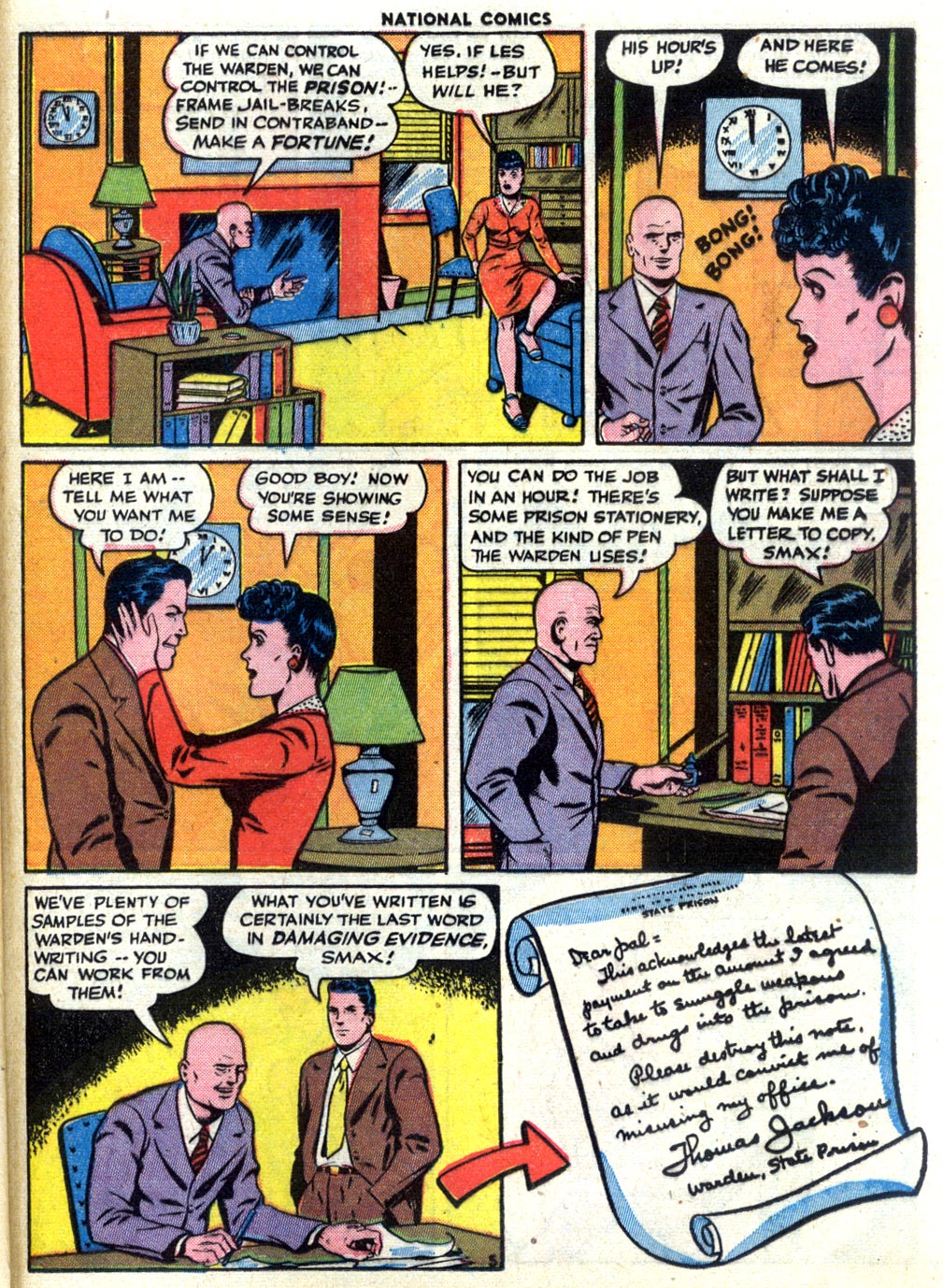 Read online National Comics comic -  Issue #48 - 41