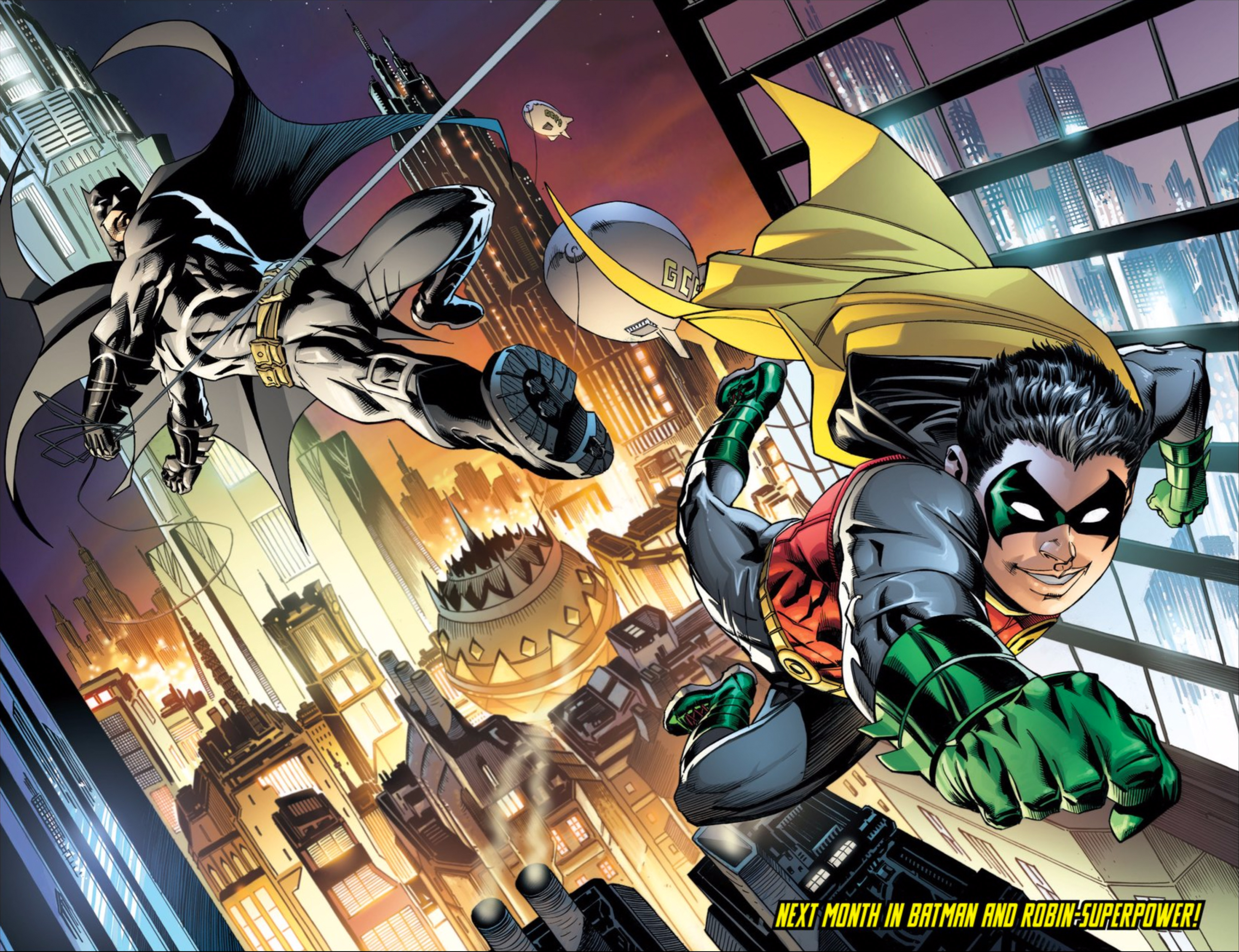 Read online Robin Rises: Alpha comic -  Issue # Full - 38