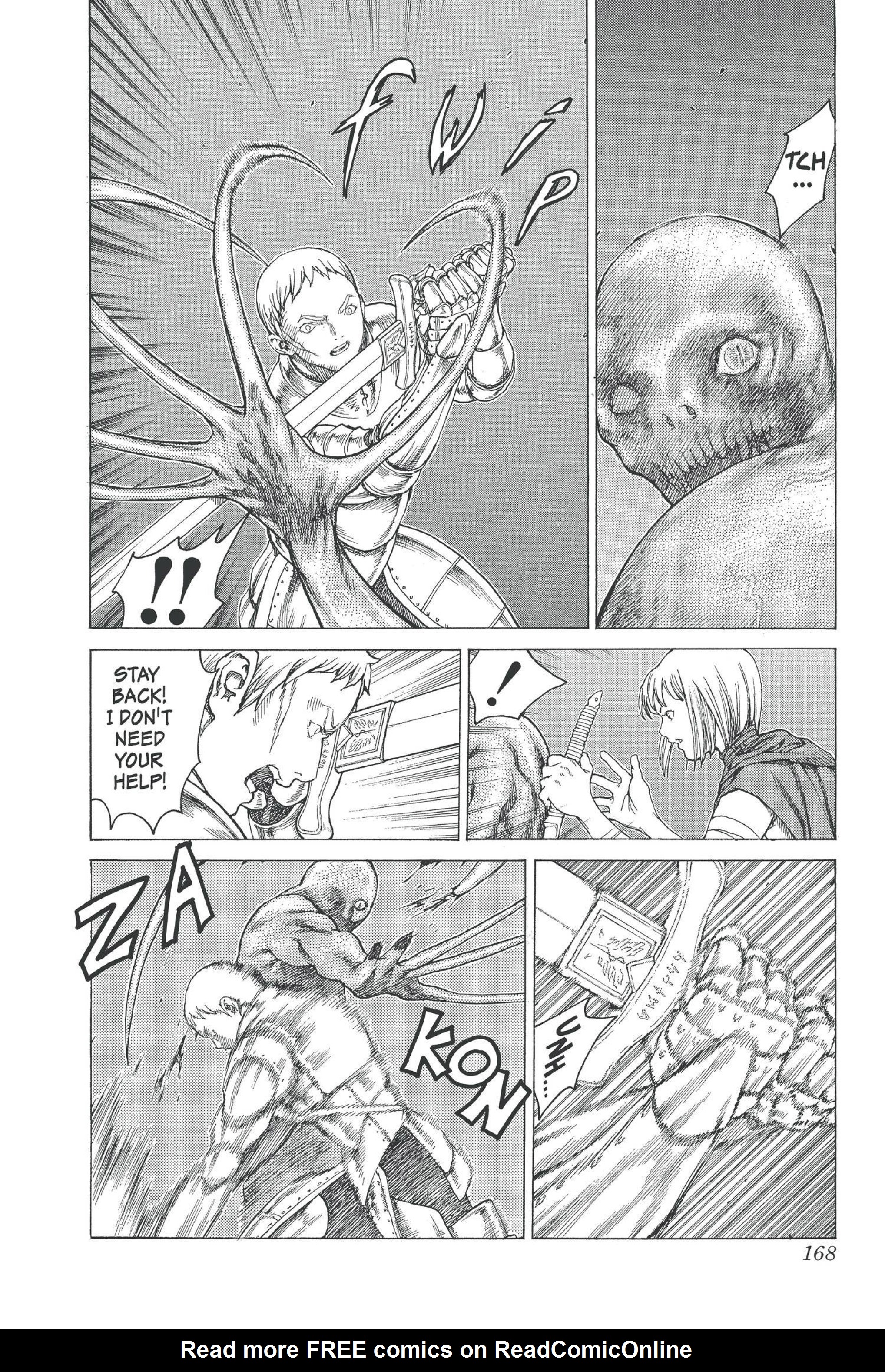 Read online Claymore comic -  Issue #2 - 158