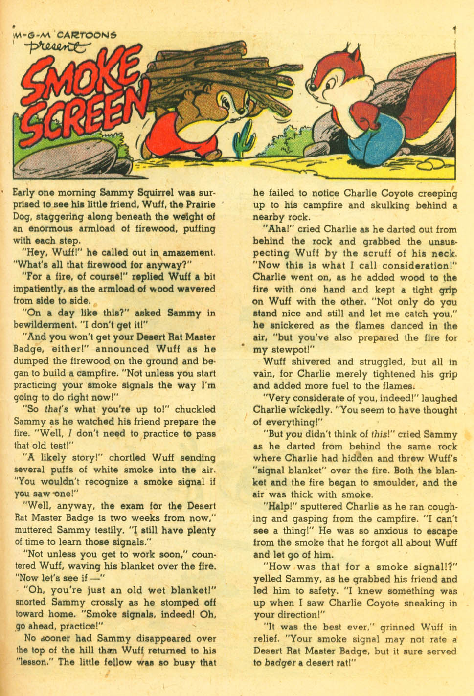 Read online M.G.M's Spike and Tyke comic -  Issue #11 - 25