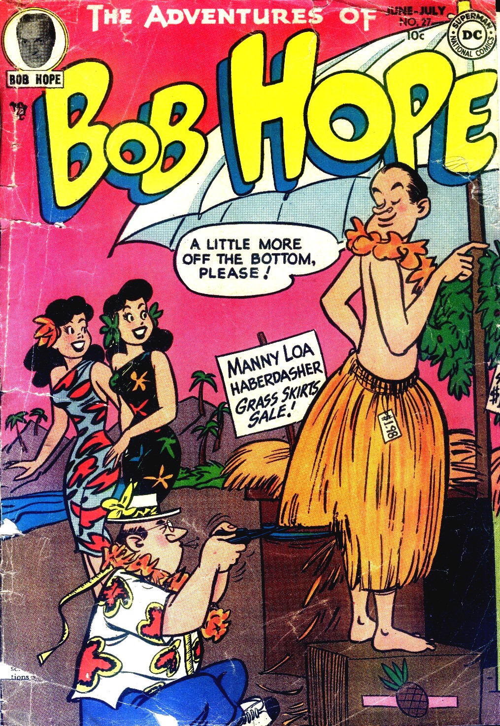 Read online The Adventures of Bob Hope comic -  Issue #27 - 1