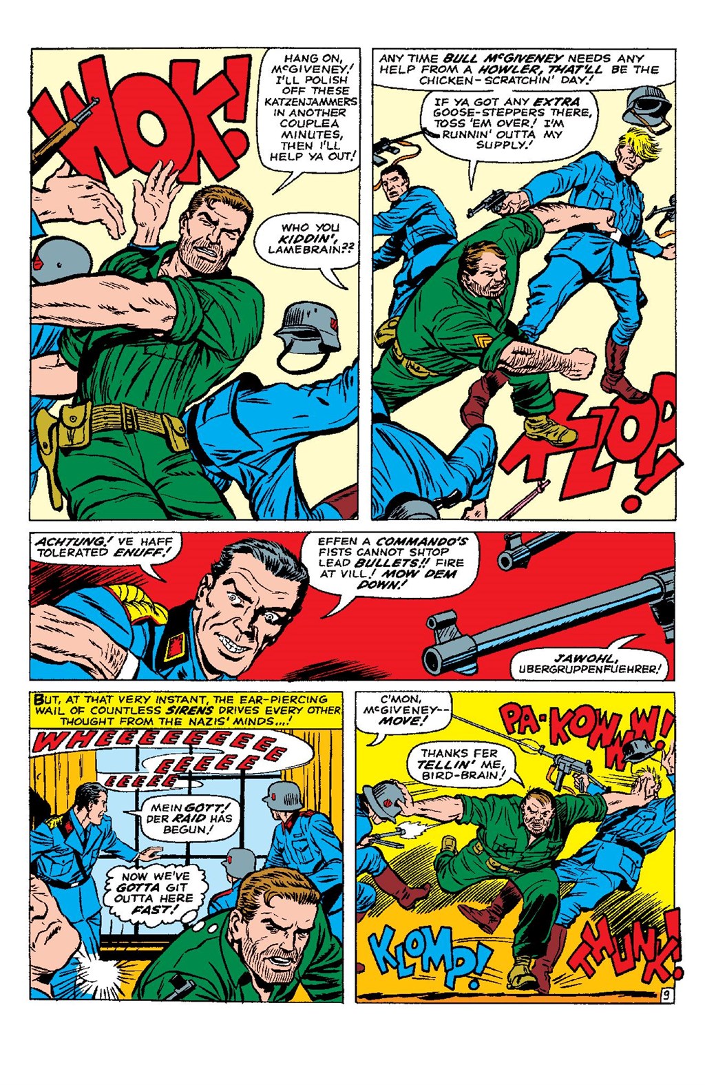 Read online Sgt. Fury Epic Collection: The Howling Commandos comic -  Issue #Sgt. Fury Epic Collection Berlin Breakout (Part 1) - 56