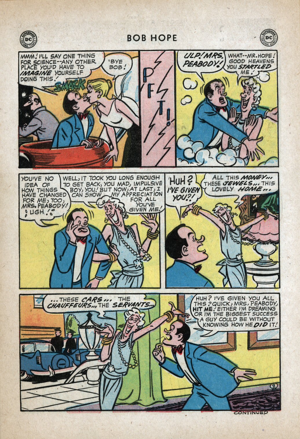 Read online The Adventures of Bob Hope comic -  Issue #43 - 10