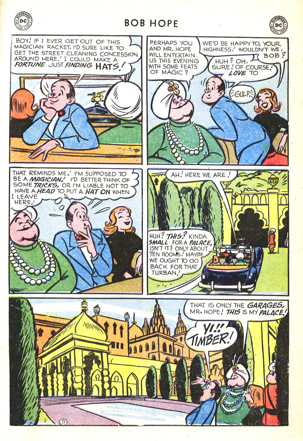 Read online The Adventures of Bob Hope comic -  Issue #30 - 11