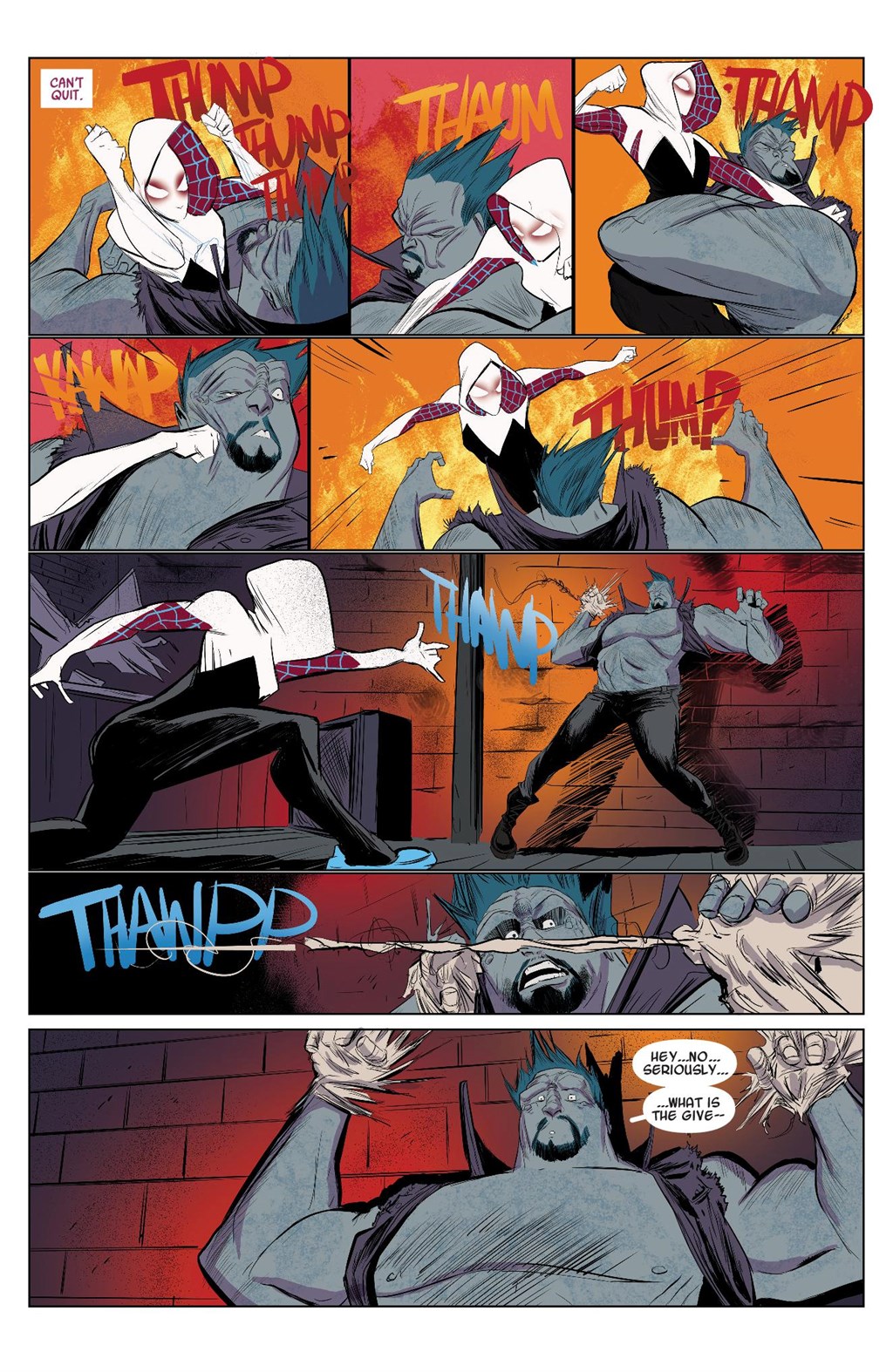 Read online Marvel-Verse Spider-Gwen: Ghost Spider comic -  Issue # TPB - 19