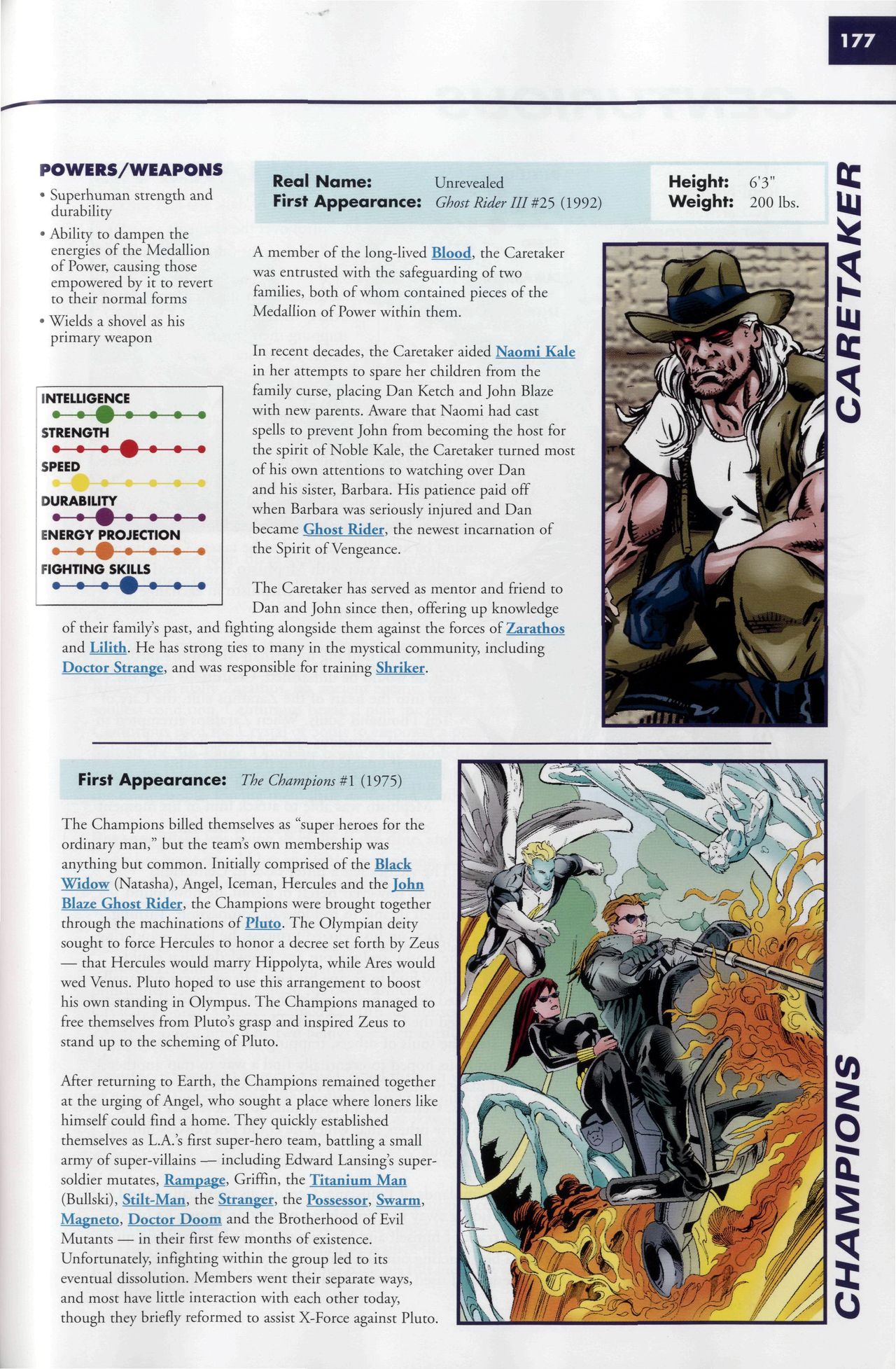 Read online Marvel Encyclopedia comic -  Issue # TPB 5 - 180