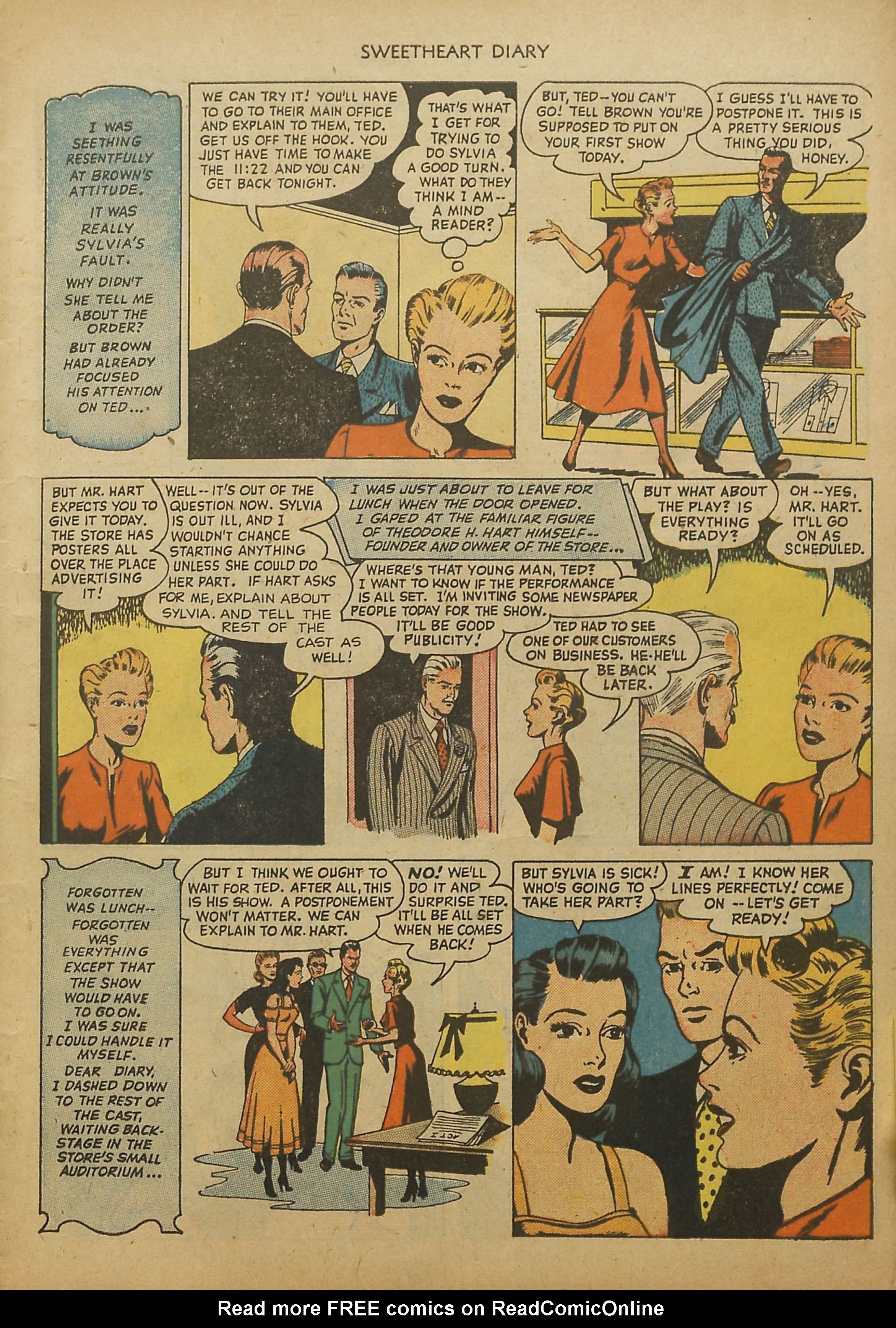 Read online Sweetheart Diary comic -  Issue #2 - 9