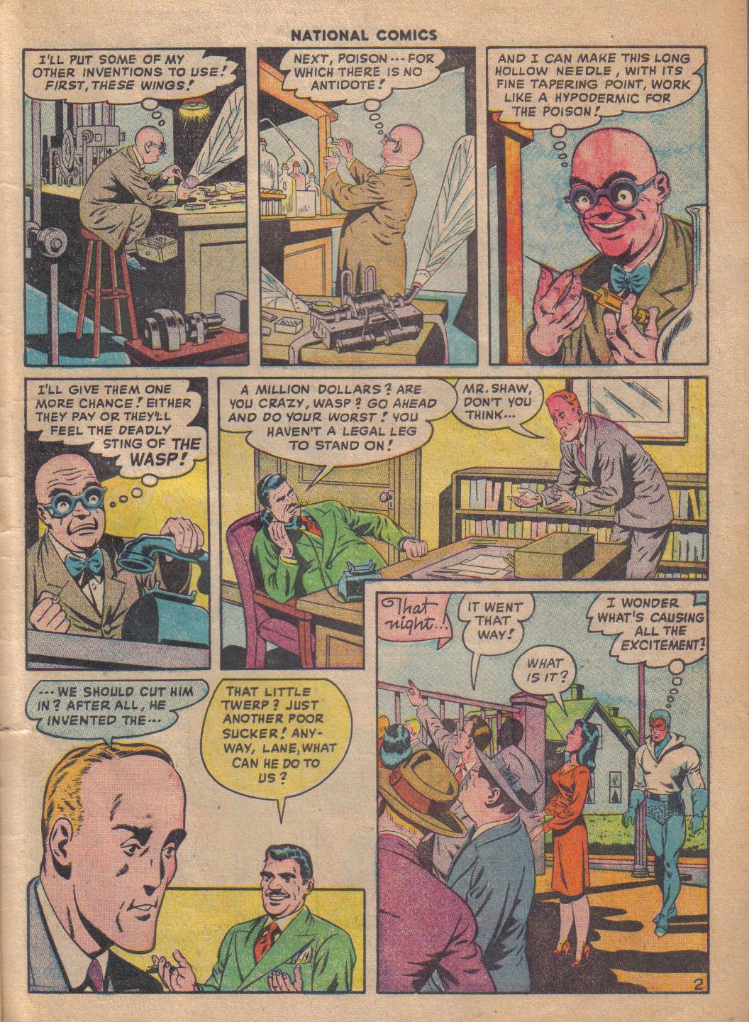 Read online National Comics comic -  Issue #67 - 39
