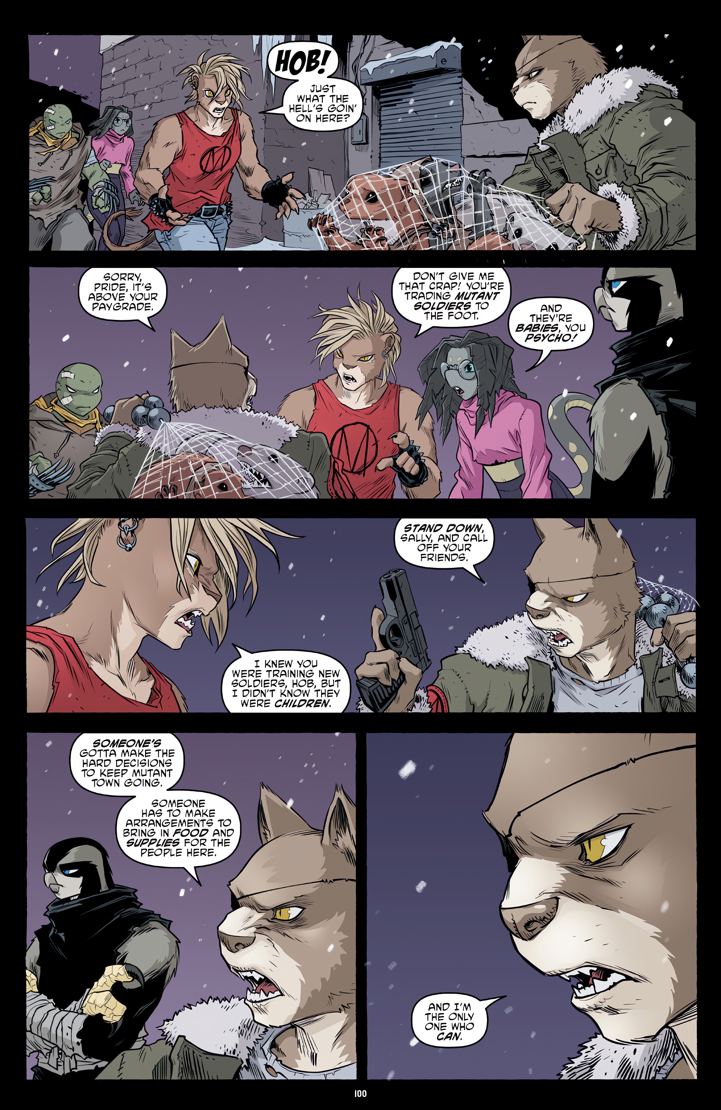 Read online Teenage Mutant Ninja Turtles: The IDW Collection comic -  Issue # TPB 14 (Part 1) - 100