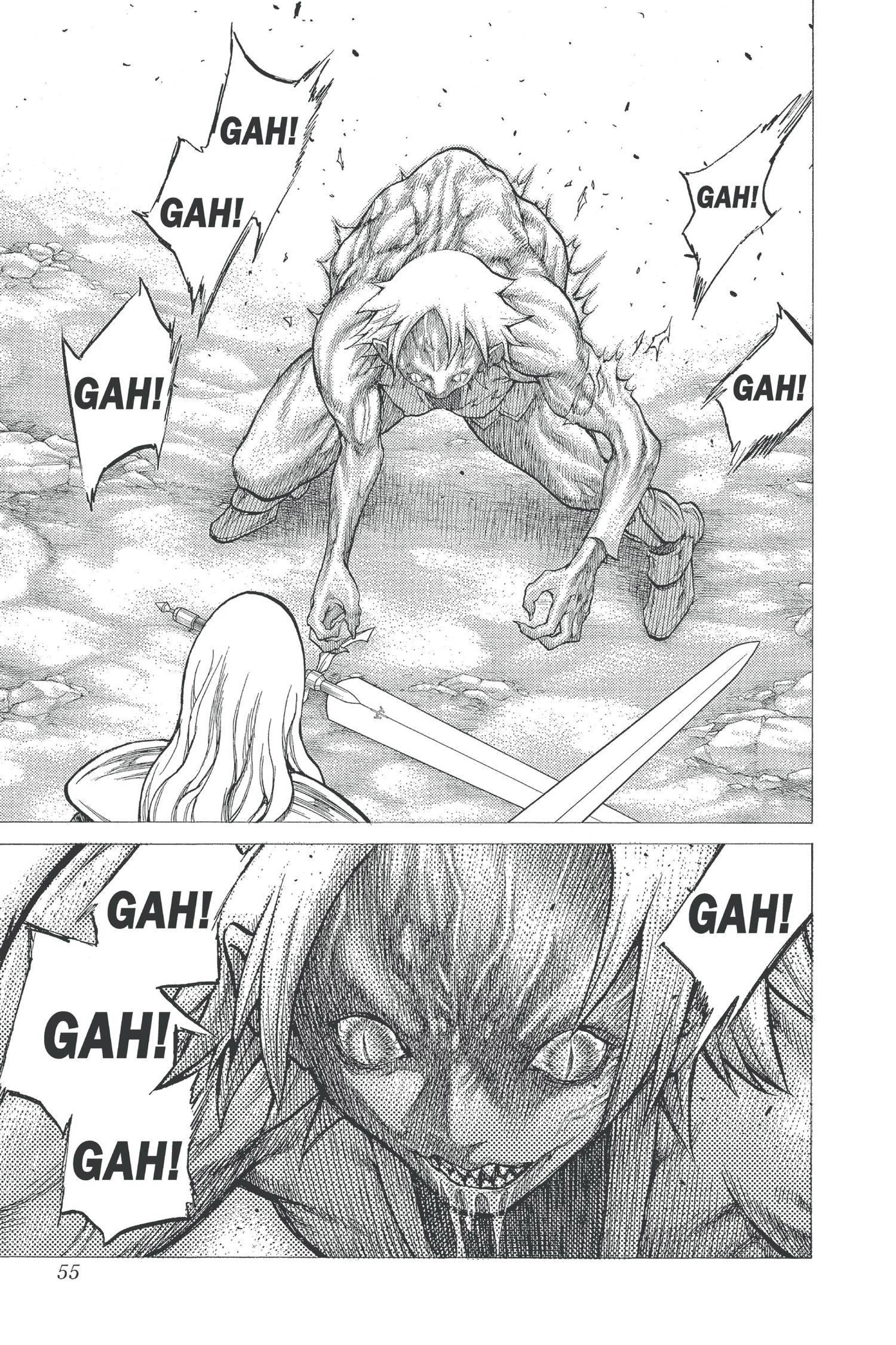 Read online Claymore comic -  Issue #5 - 52