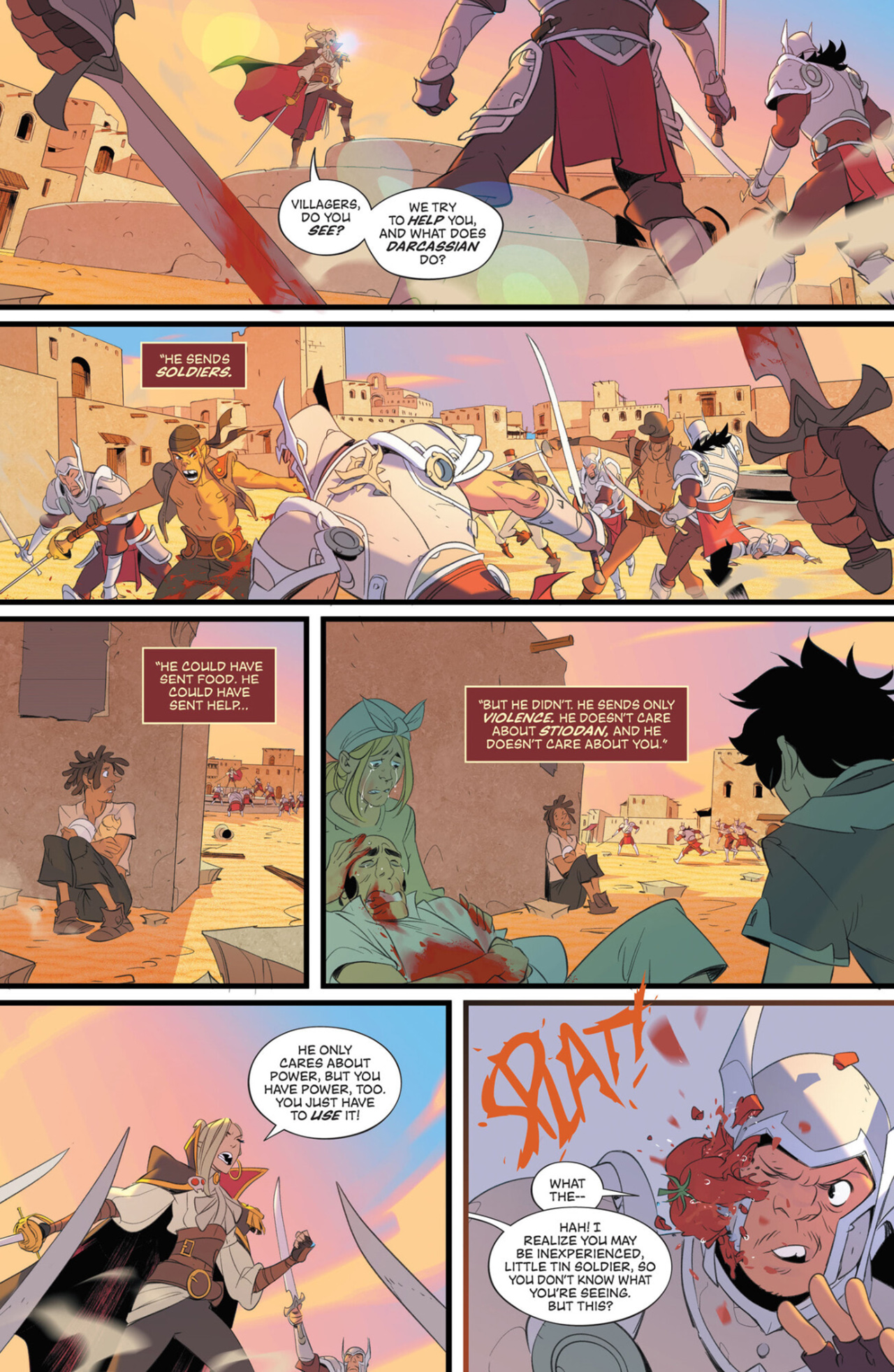 Read online Summoners War: Awakening comic -  Issue #4 - 9