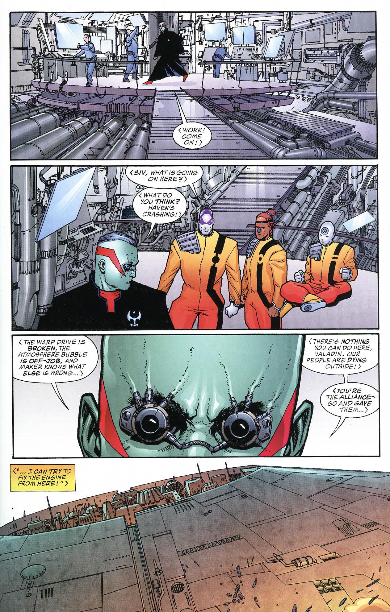 Read online JLA/Haven: Arrival comic -  Issue # Full - 17