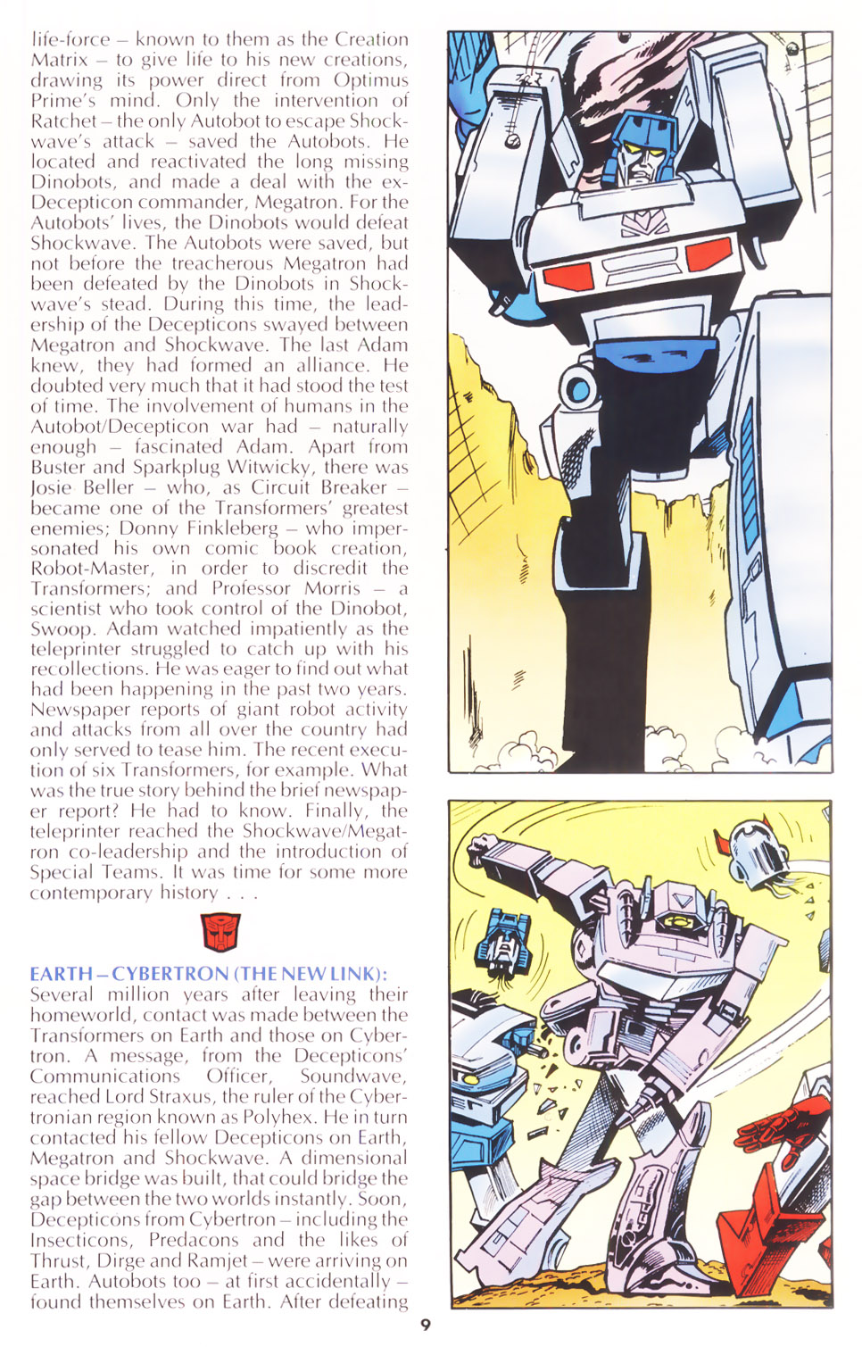Read online The Transformers Annual comic -  Issue #1988 - 8