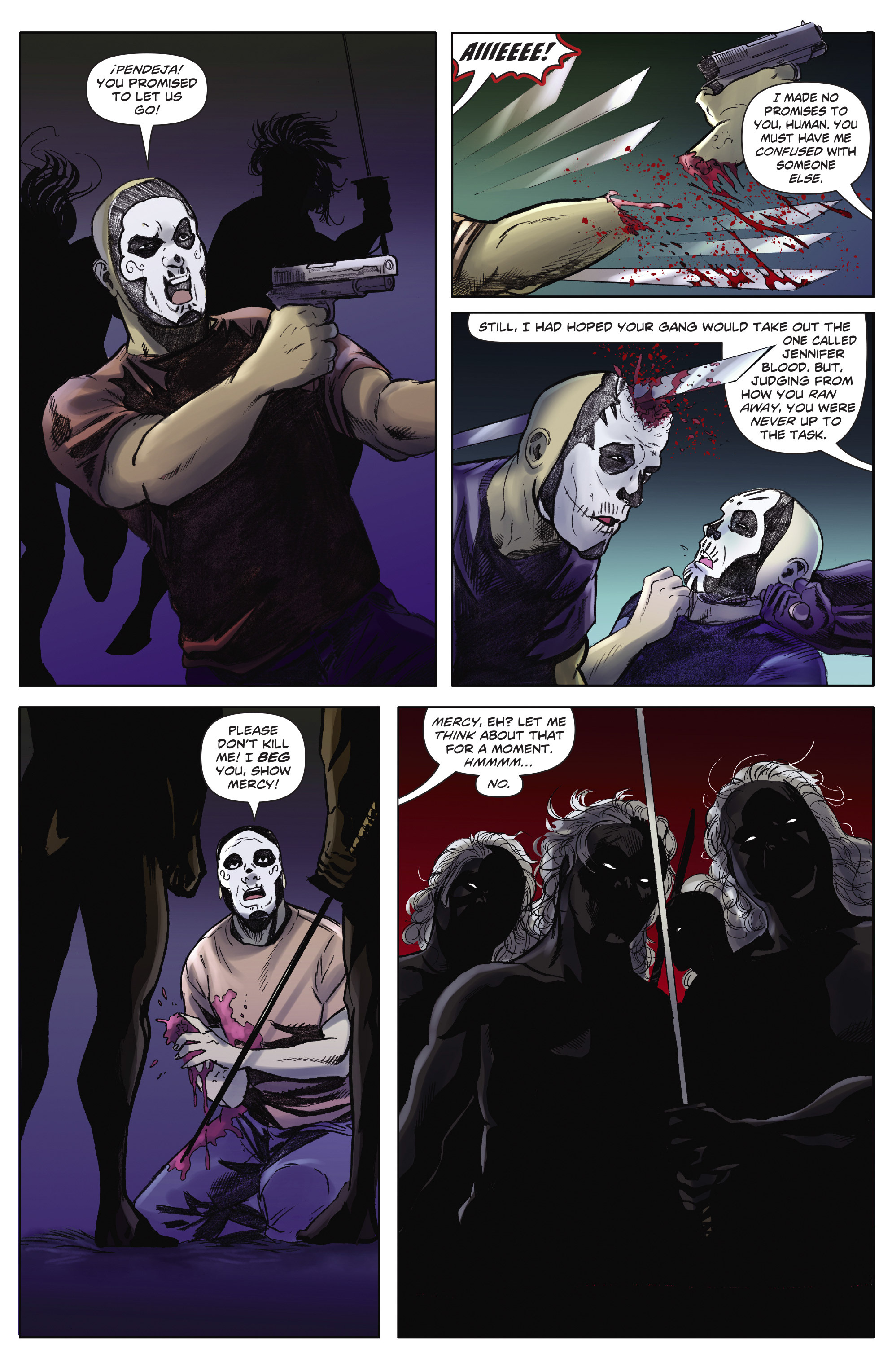 Read online Swords of Sorrow: Vampirella & Jennifer Blood comic -  Issue #3 - 21