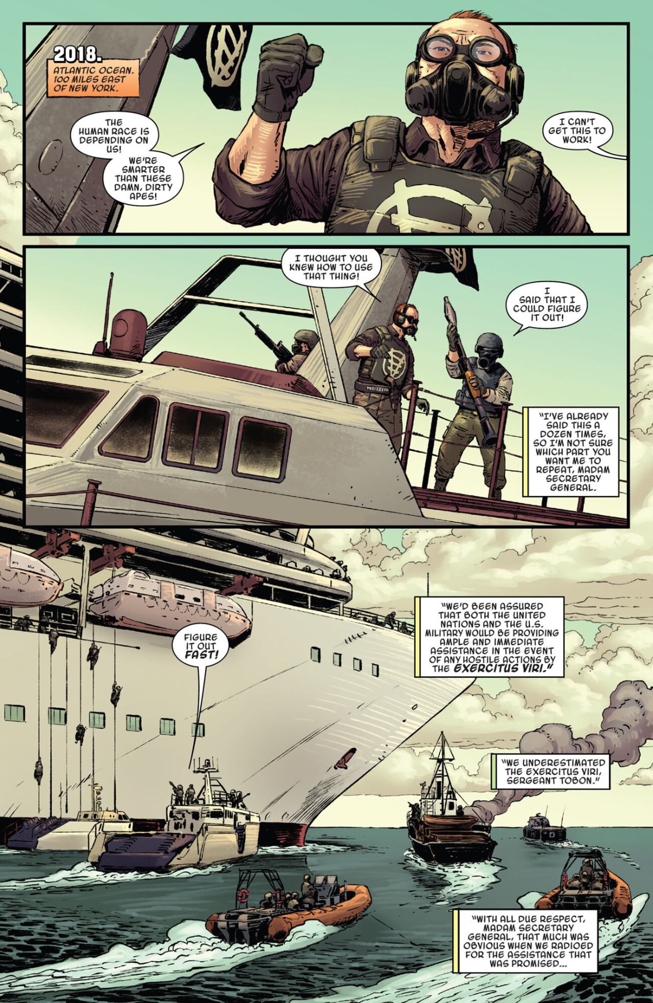 Read online Planet of the Apes (2023) comic -  Issue #4 - 2
