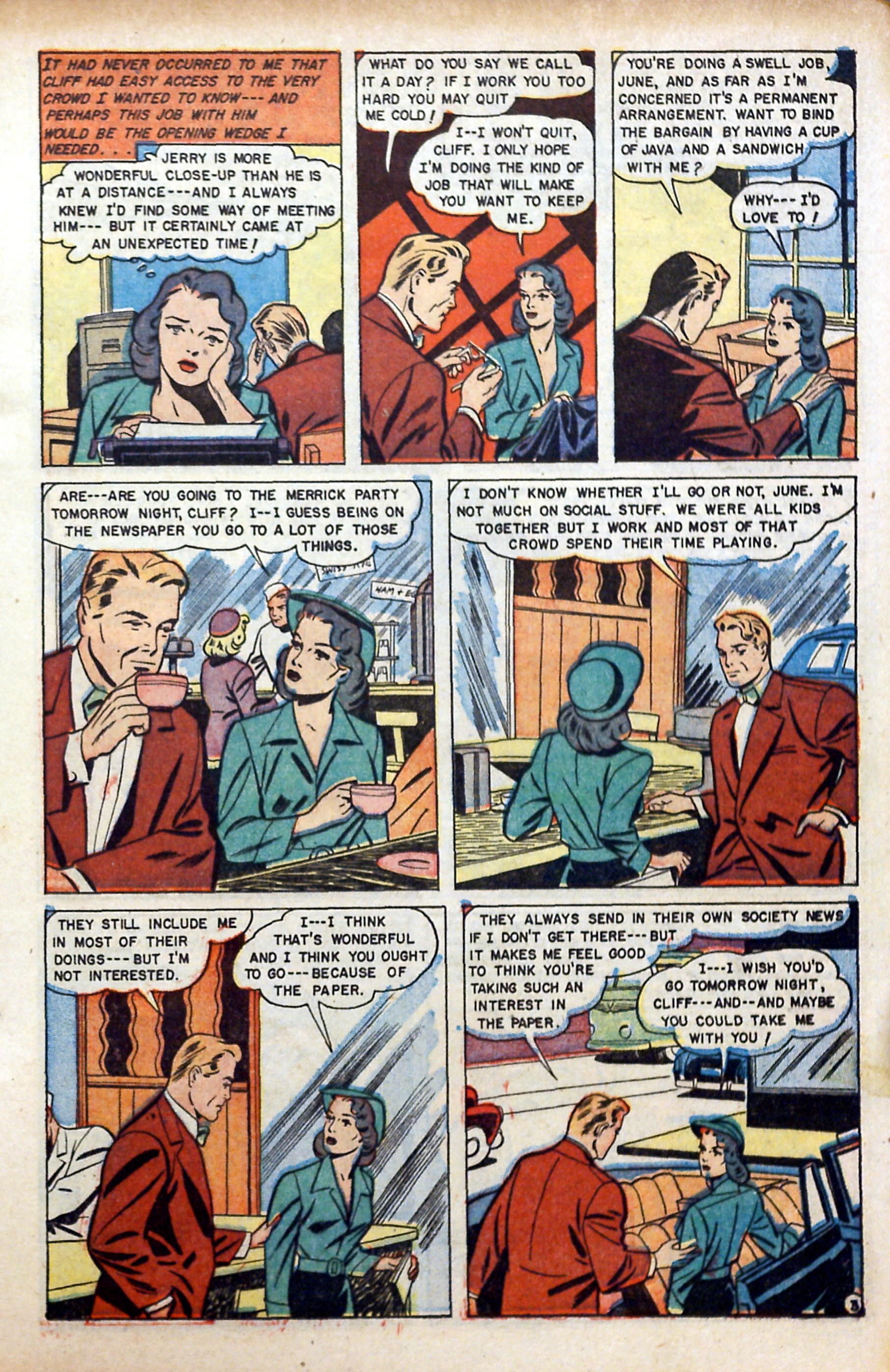 Read online Glamorous Romances comic -  Issue #56 - 13