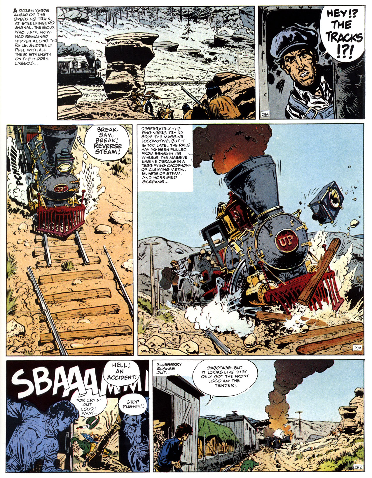 Read online Epic Graphic Novel: Lieutenant Blueberry comic -  Issue #2 - 33