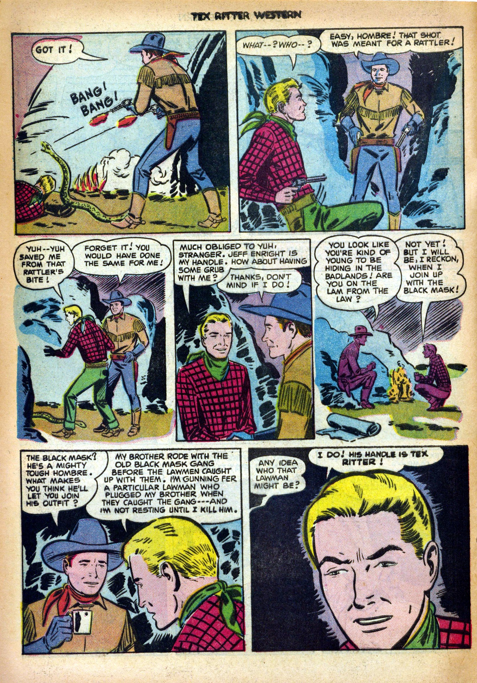 Read online Tex Ritter Western comic -  Issue #6 - 20