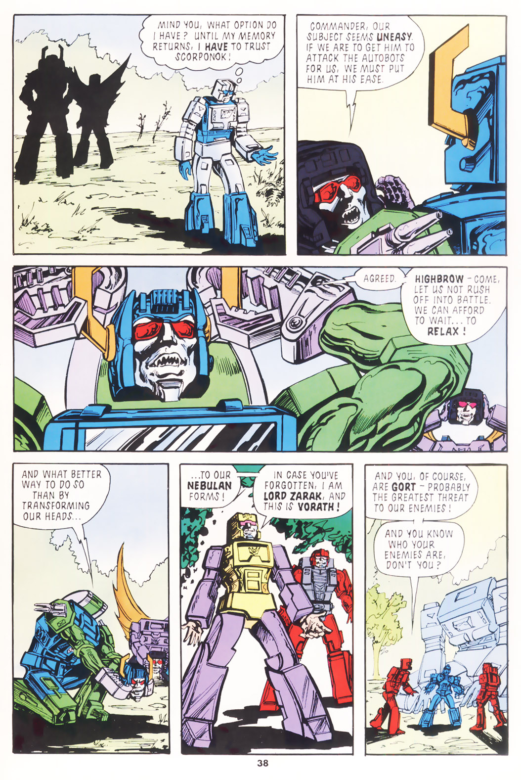 Read online The Transformers Annual comic -  Issue #1988 - 36