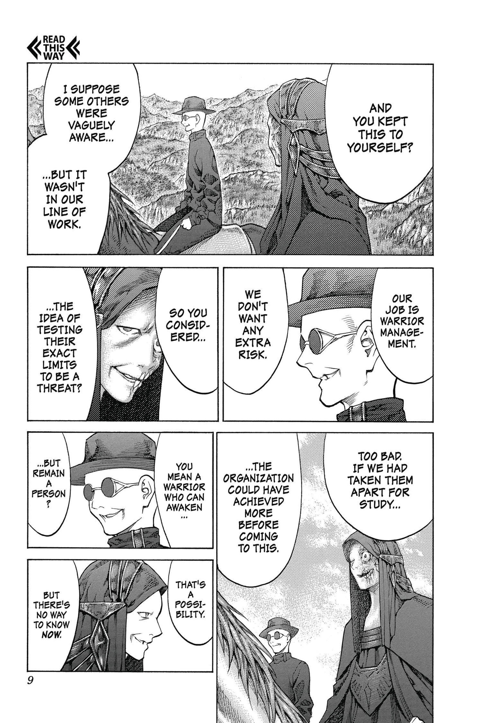 Read online Claymore comic -  Issue #25 - 9