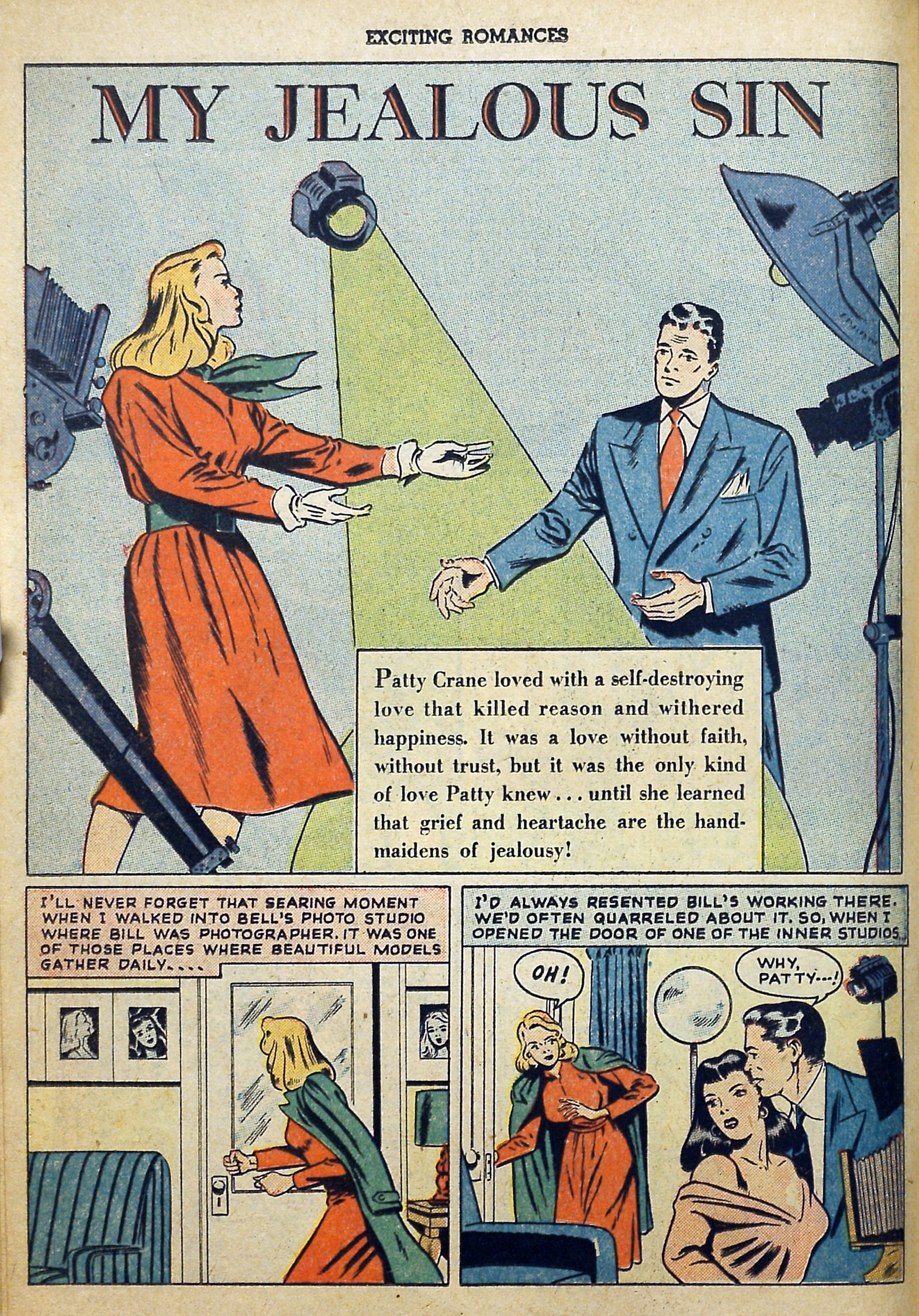 Read online Exciting Romances comic -  Issue #1 - 14
