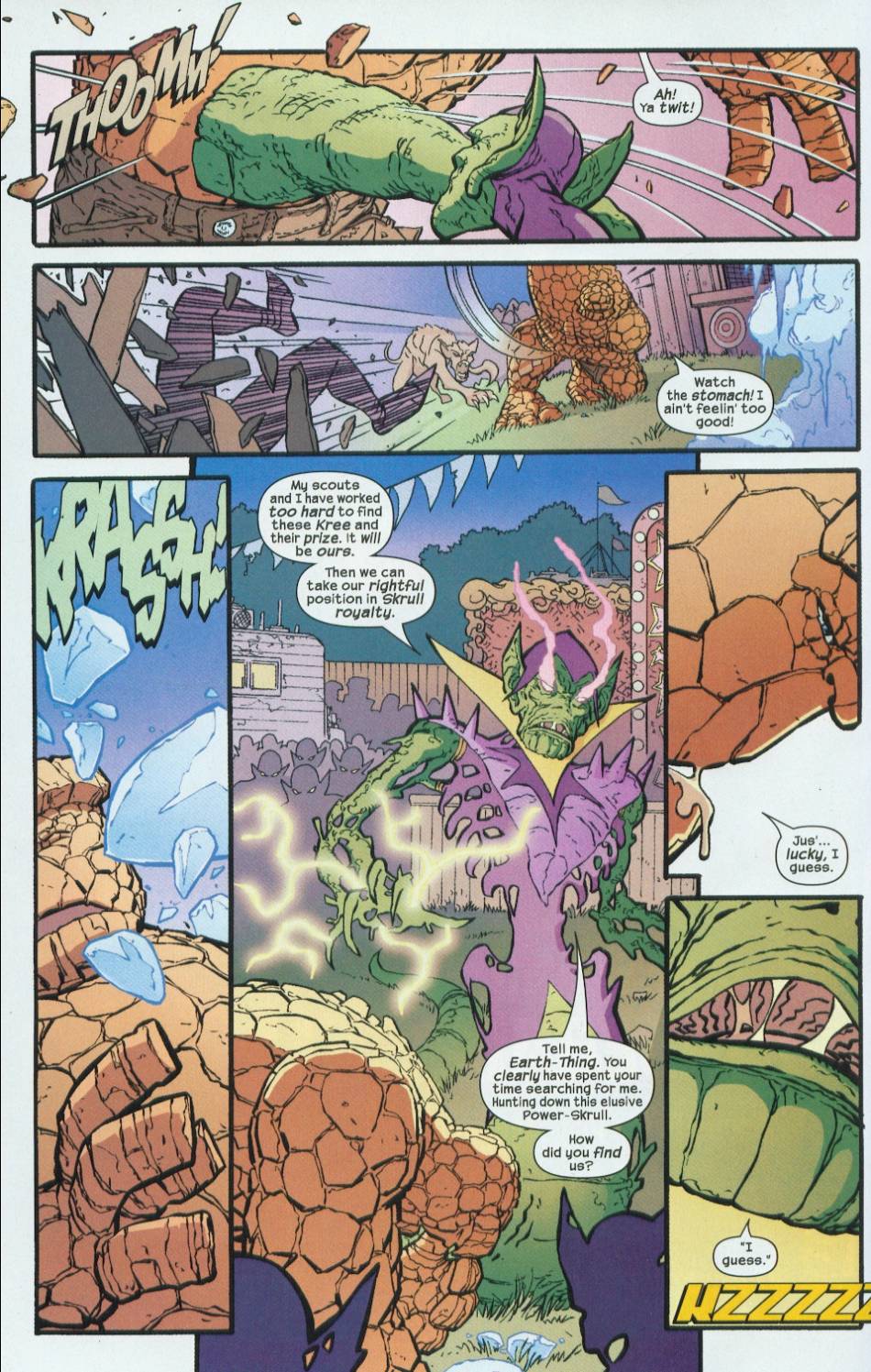 Read online The Thing: Freakshow comic -  Issue #3 - 6