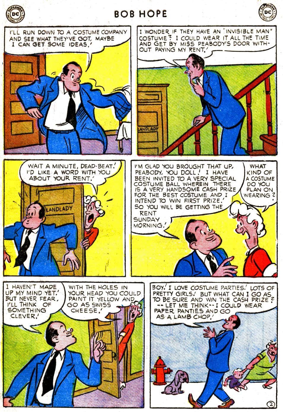 Read online The Adventures of Bob Hope comic -  Issue #24 - 4