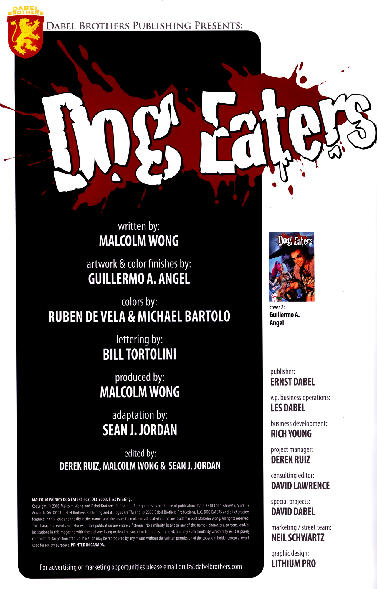 Read online Malcolm Wong's Dog Eaters comic -  Issue #2 - 2