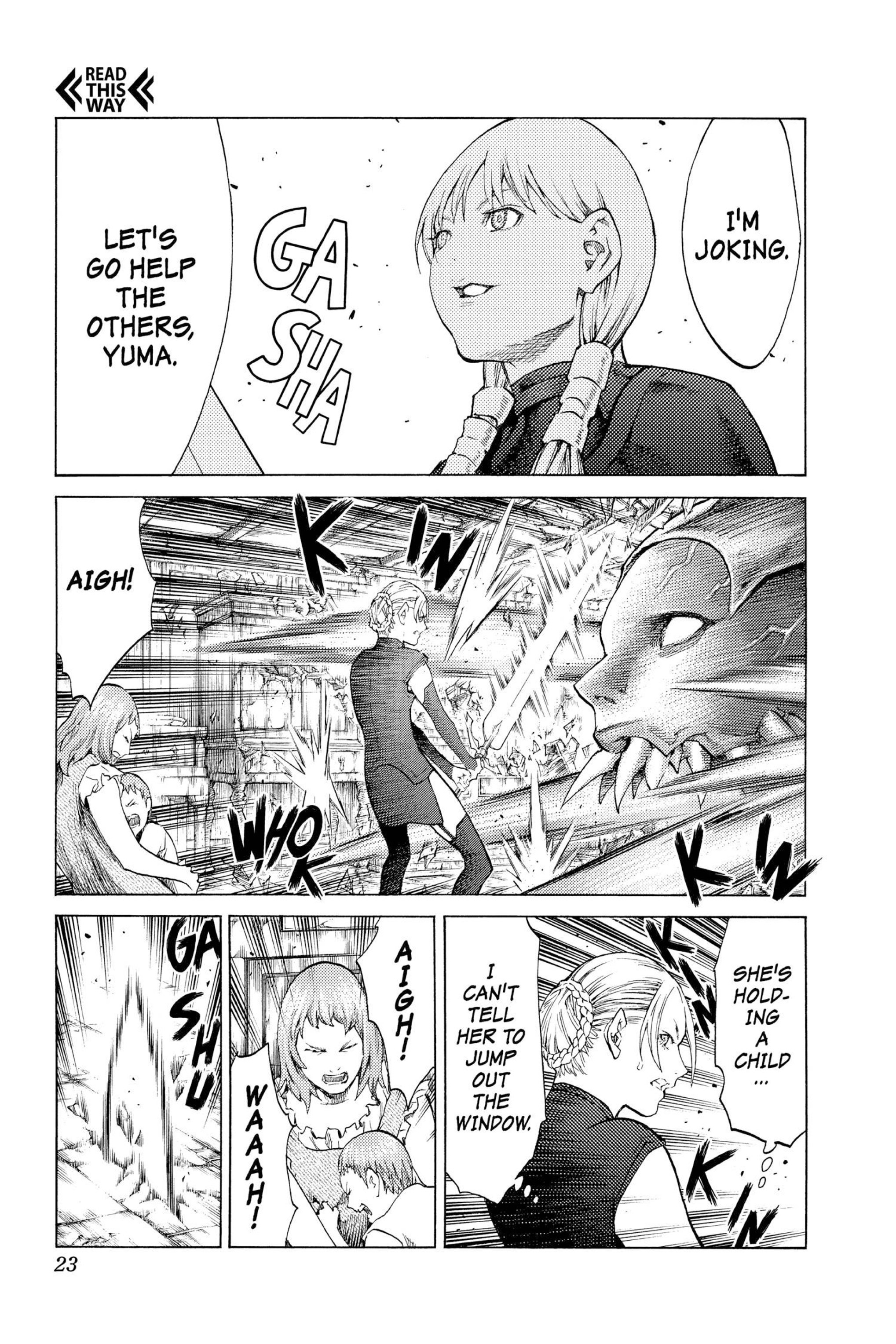 Read online Claymore comic -  Issue #20 - 22