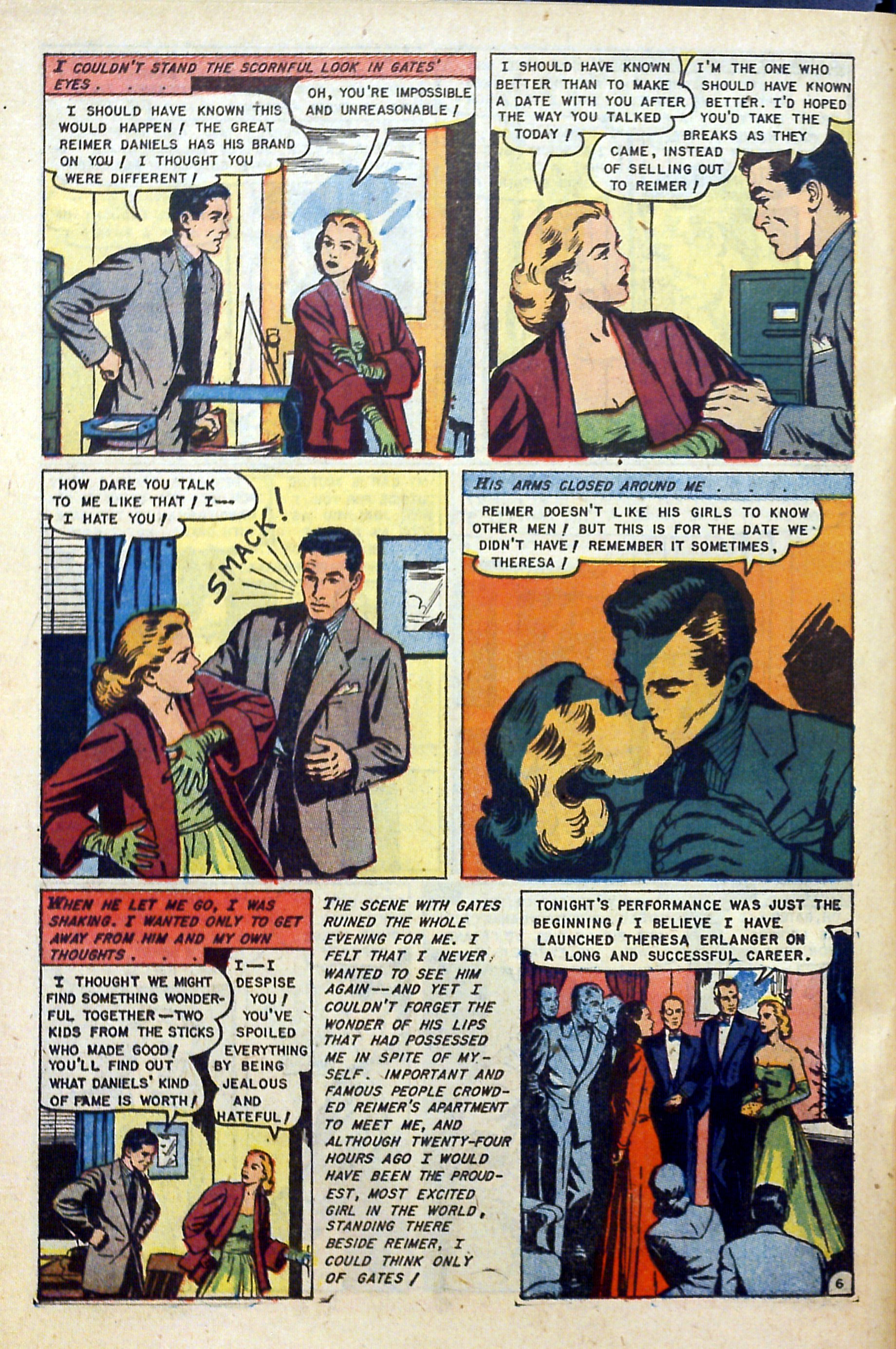 Read online Glamorous Romances comic -  Issue #68 - 22