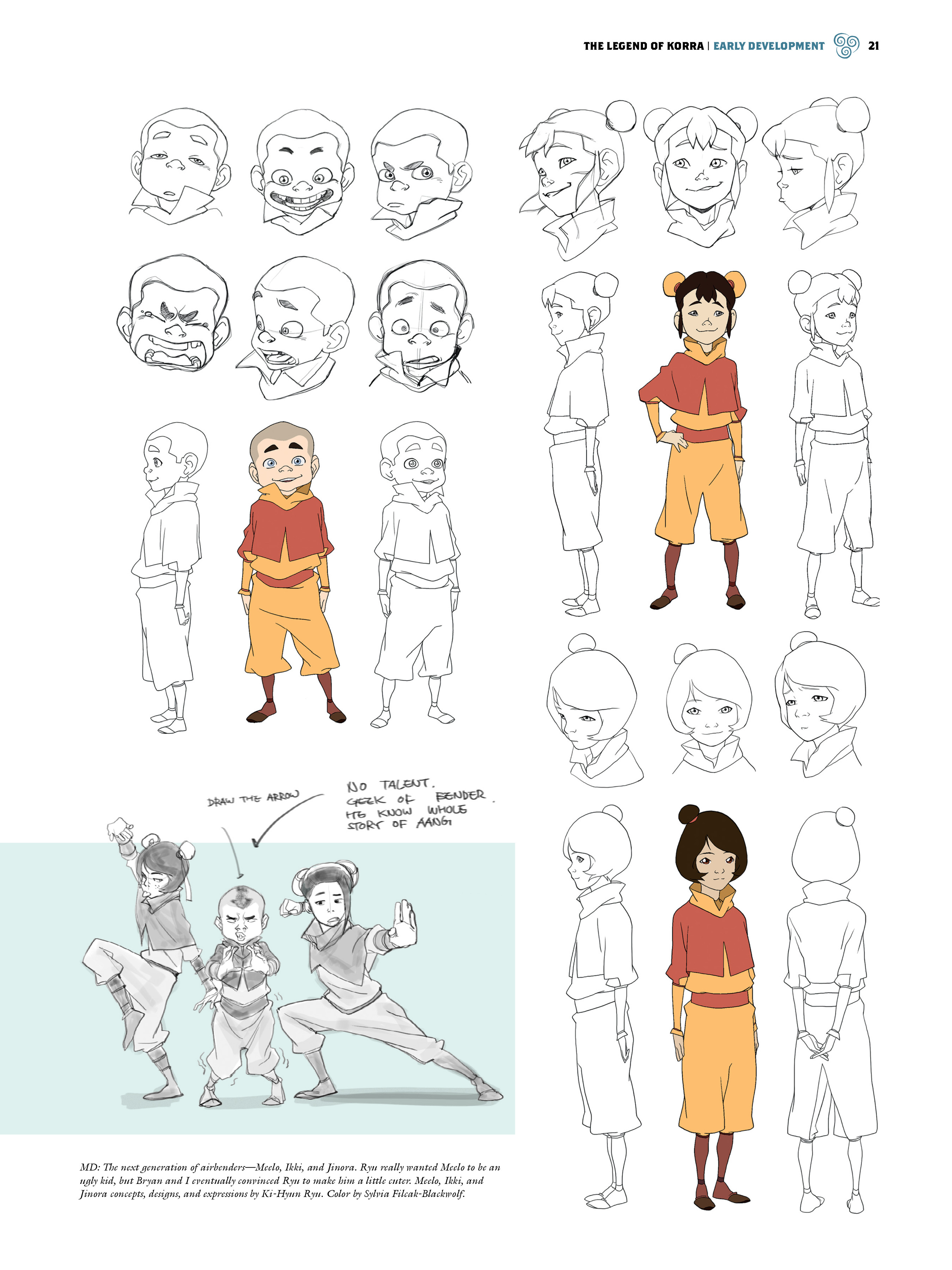 Read online The Legend of Korra: The Art of the Animated Series comic -  Issue # TPB 1 - 22