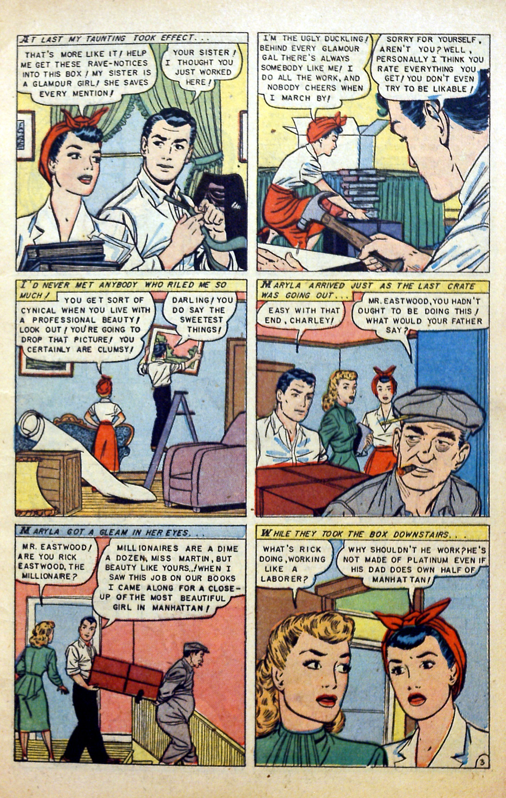 Read online Glamorous Romances comic -  Issue #67 - 5