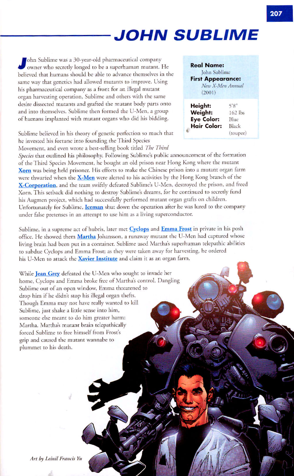 Read online Marvel Encyclopedia comic -  Issue # TPB 2 - 209