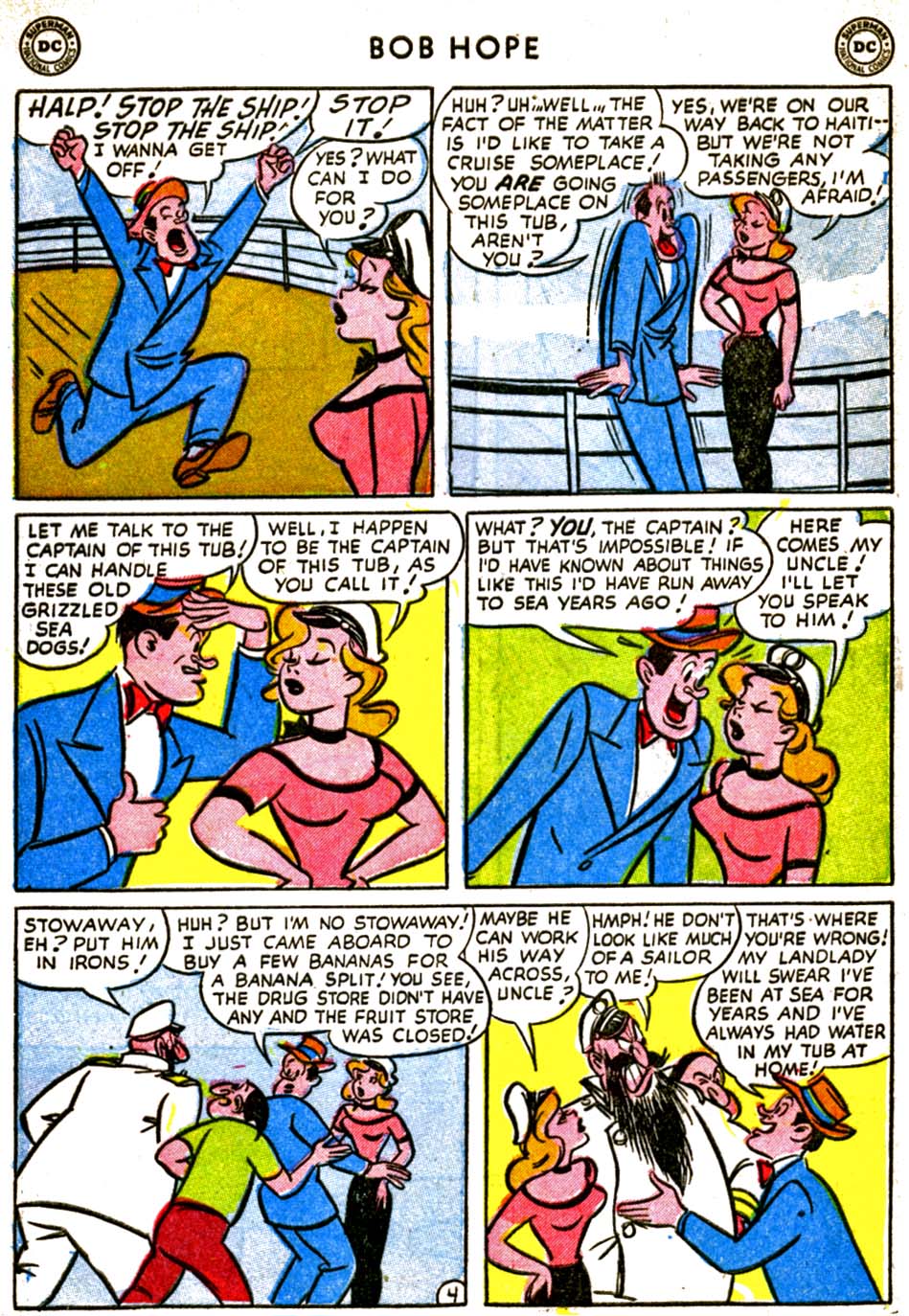 Read online The Adventures of Bob Hope comic -  Issue #25 - 6