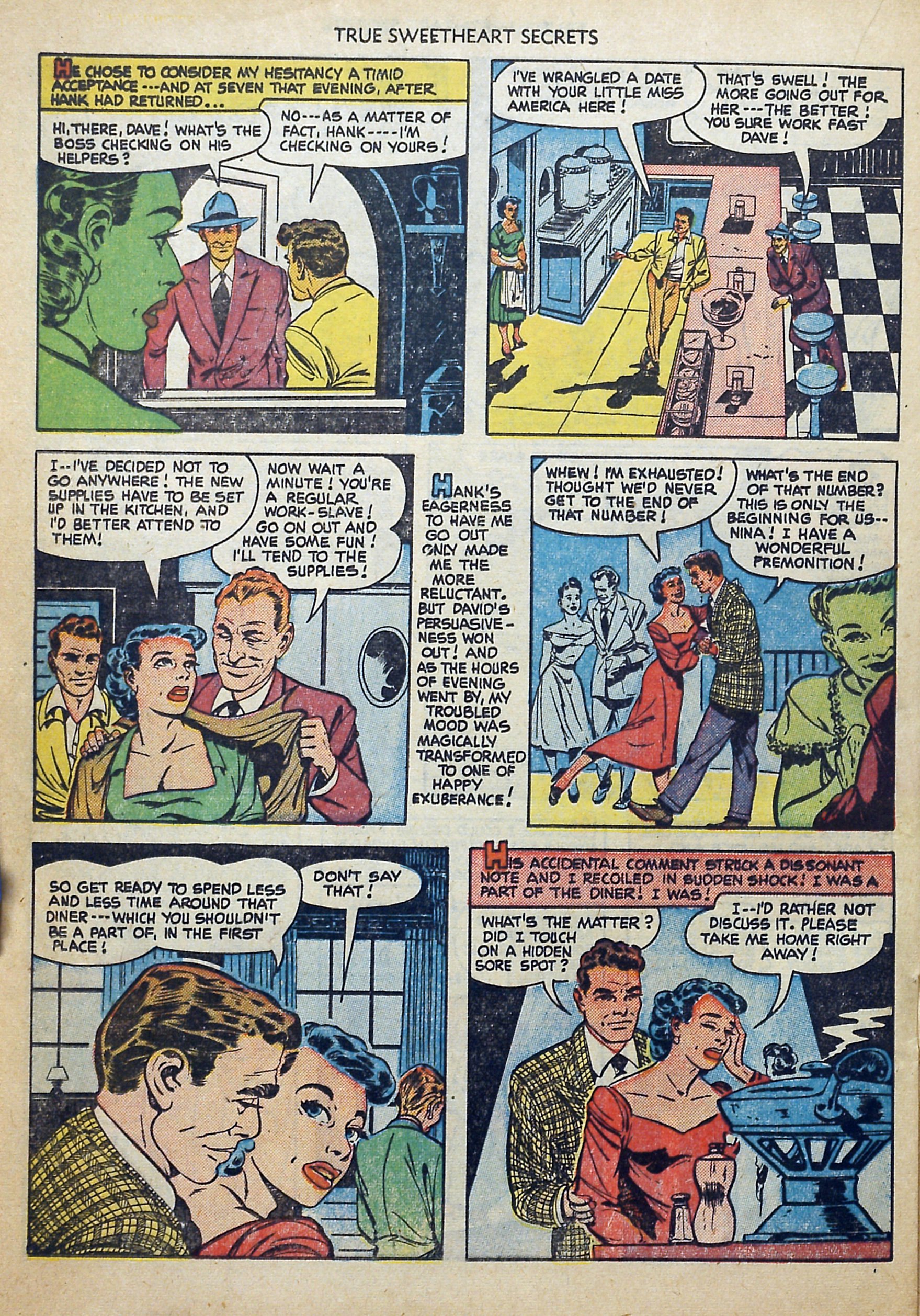 Read online True Sweetheart Secrets comic -  Issue #4 - 20