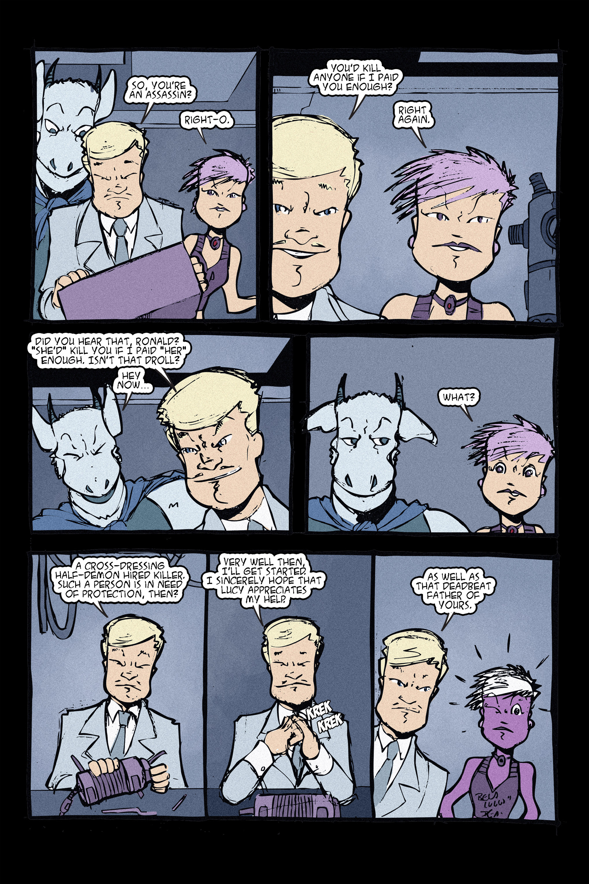 Read online Halloween Man comic -  Issue #6 - 73