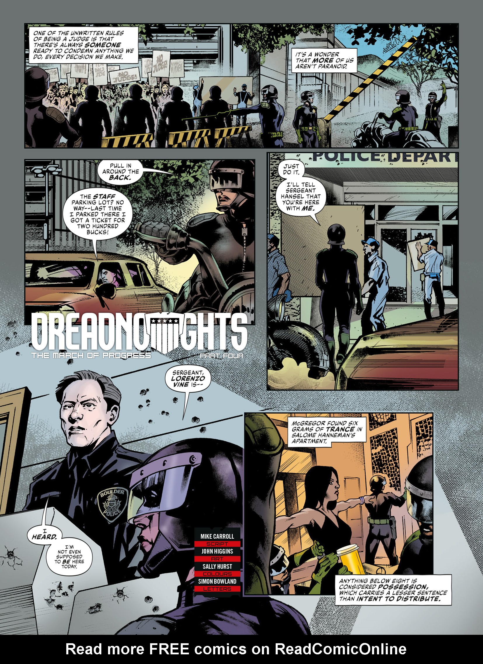 Read online Judge Dredd Megazine (Vol. 5) comic -  Issue #458 - 121