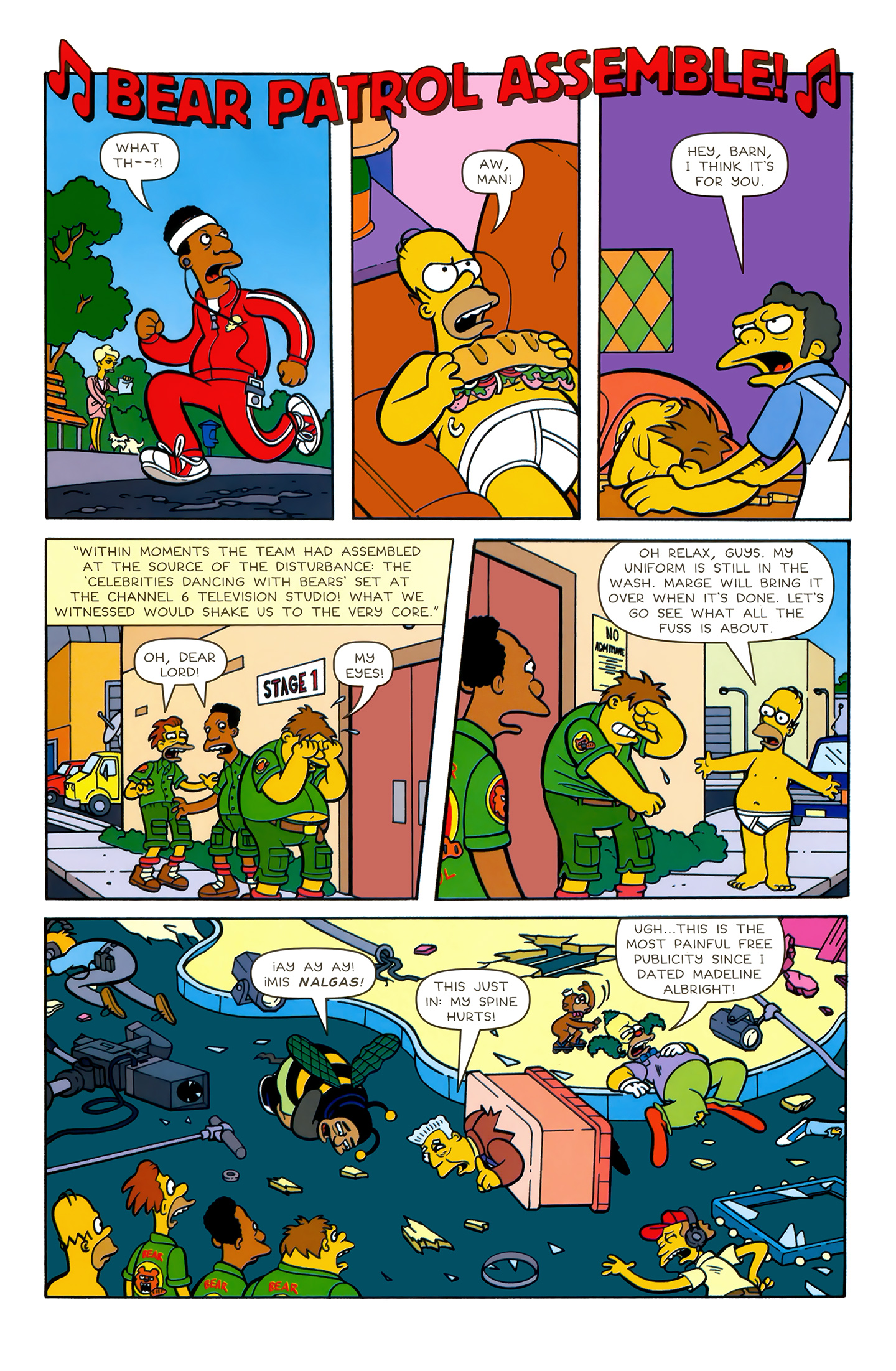 Read online Bongo Comics Free-For-All! / SpongeBob Comics Freestyle Funnies comic -  Issue # Full - 6