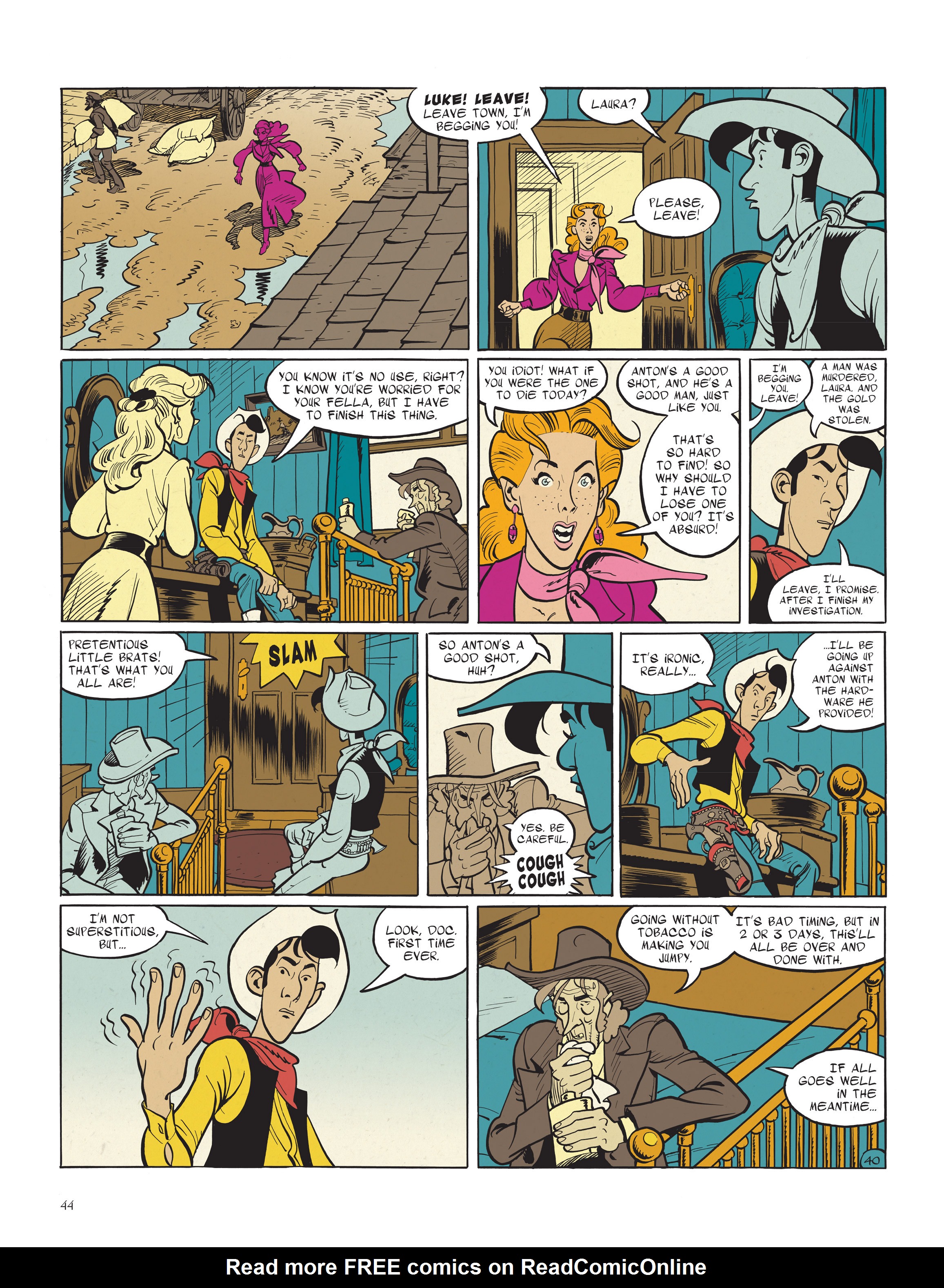 Read online The Man Who Shot Lucky Luke comic -  Issue # Full - 46