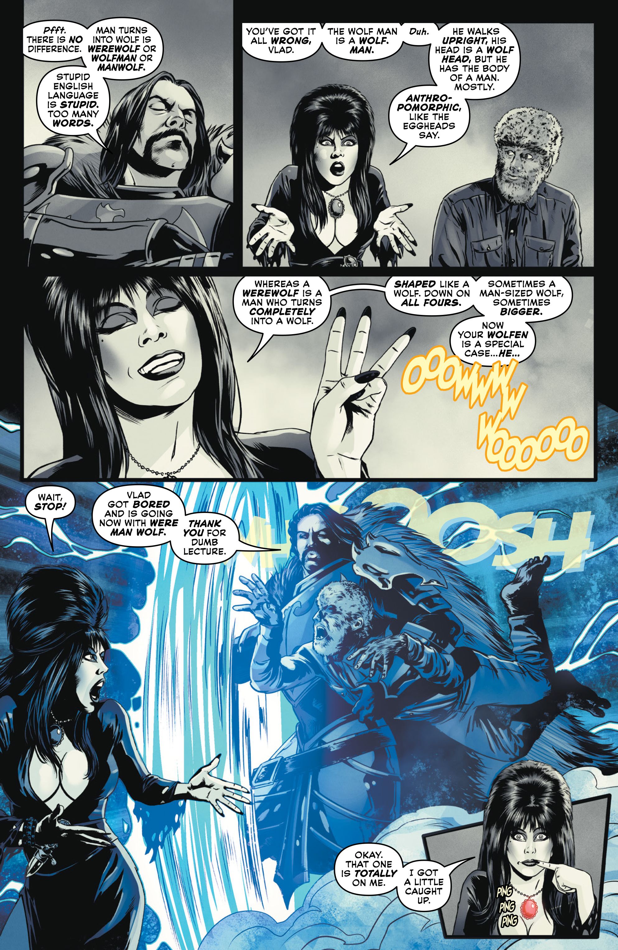 Read online Elvira in Monsterland comic -  Issue #3 - 11