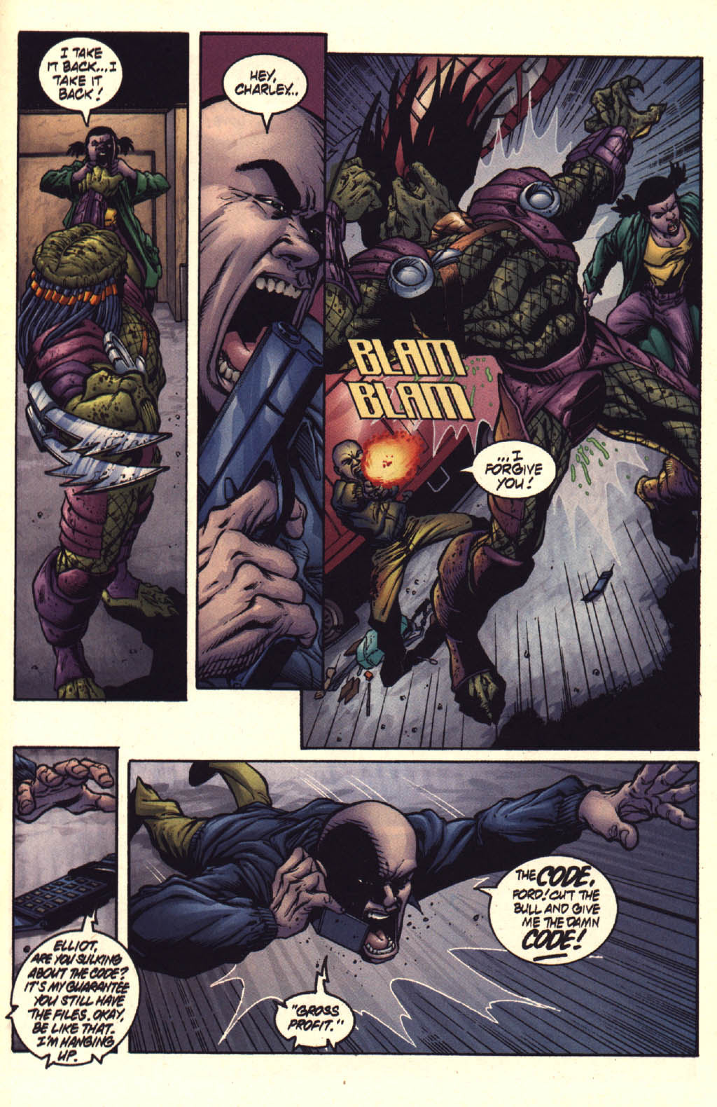 Read online Aliens vs. Predator: Xenogenesis comic -  Issue #4 - 17